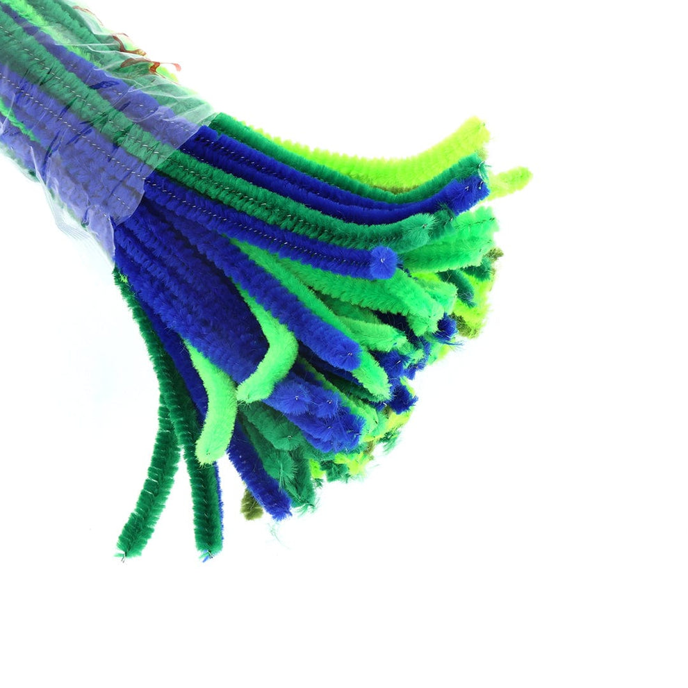 Plain Pipe Cleaners (Z) - M.C Mix Green