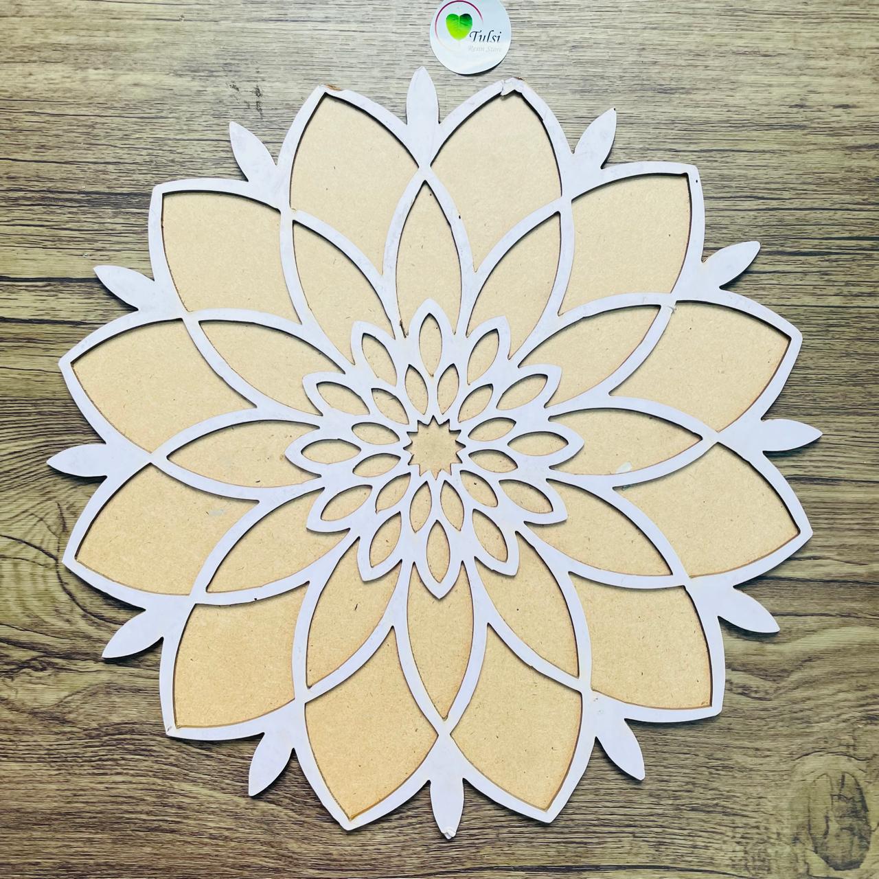 Distash/Defective MDF Cutout - Rangoli (E)