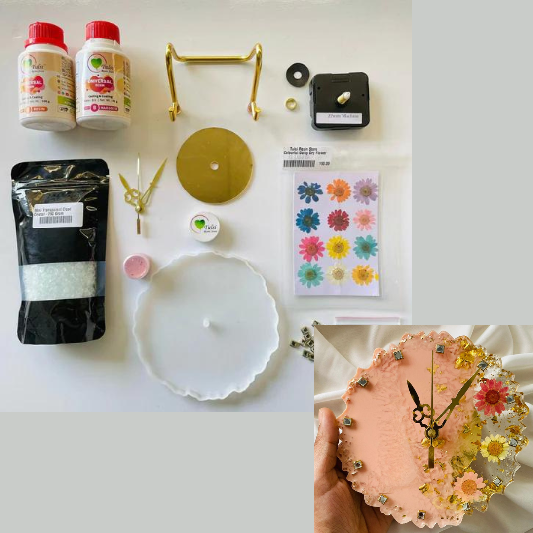 DIY Table Clock Kit (In Mould)