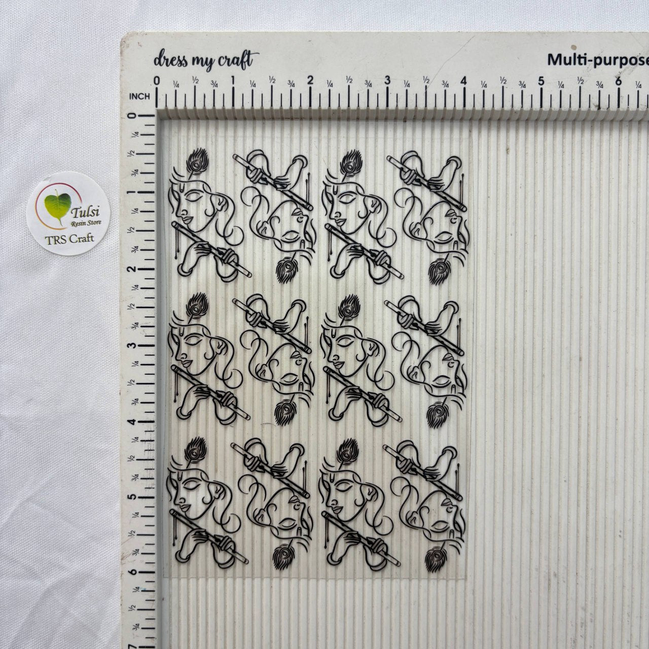 A6 UV DTF Sticker - God Idols Krishna (G)