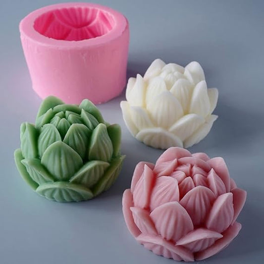 Flower Mould (A16) - Lotus Sculpture
