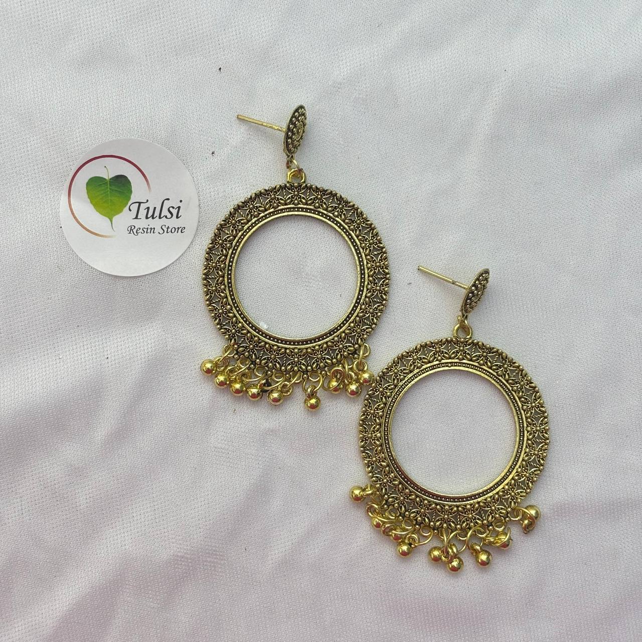 Earring Bazel / Jhumka - (O)