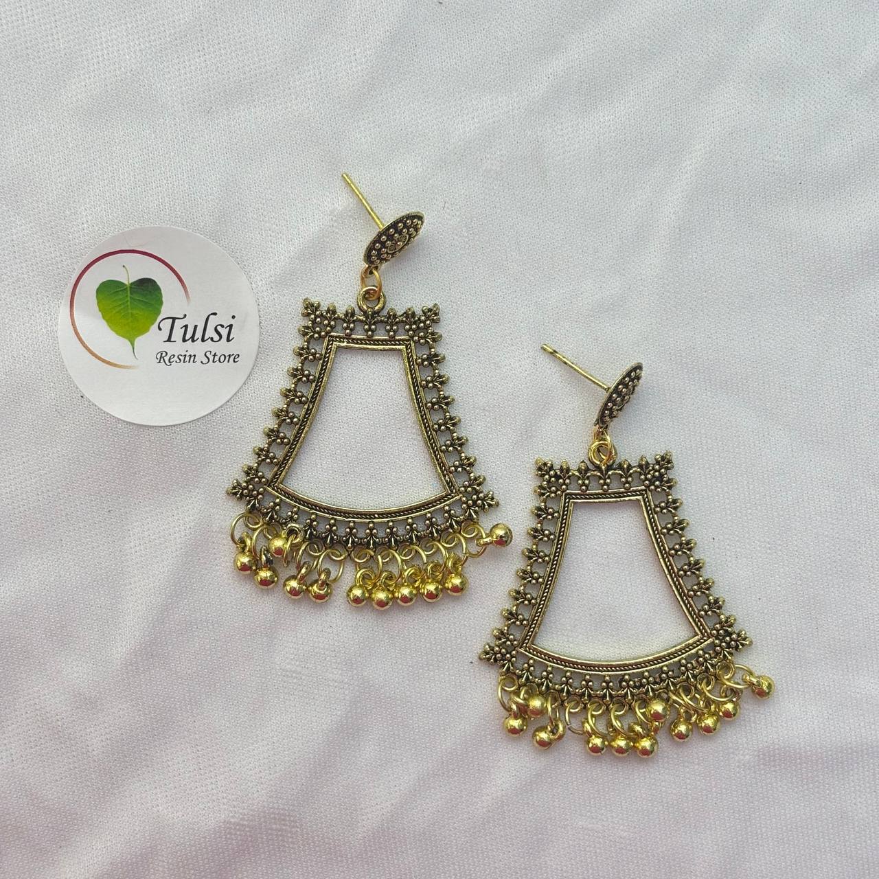 Earring Bazel / Jhumka - (A)
