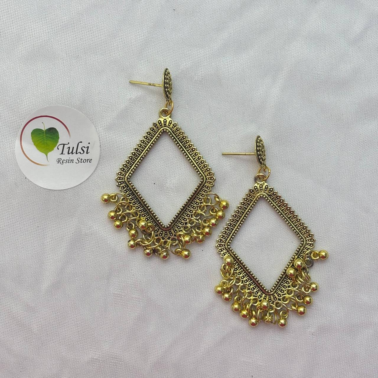 Earring Bazel / Jhumka - (U)