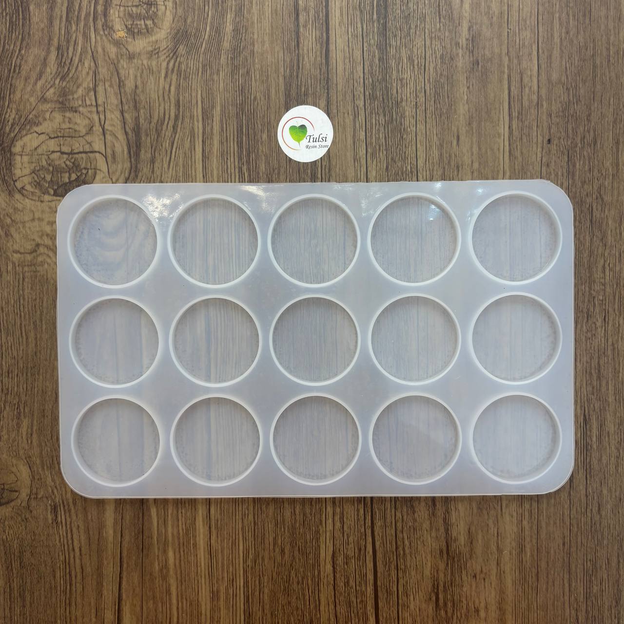 2" Plain Round Mould - 15 Cavity