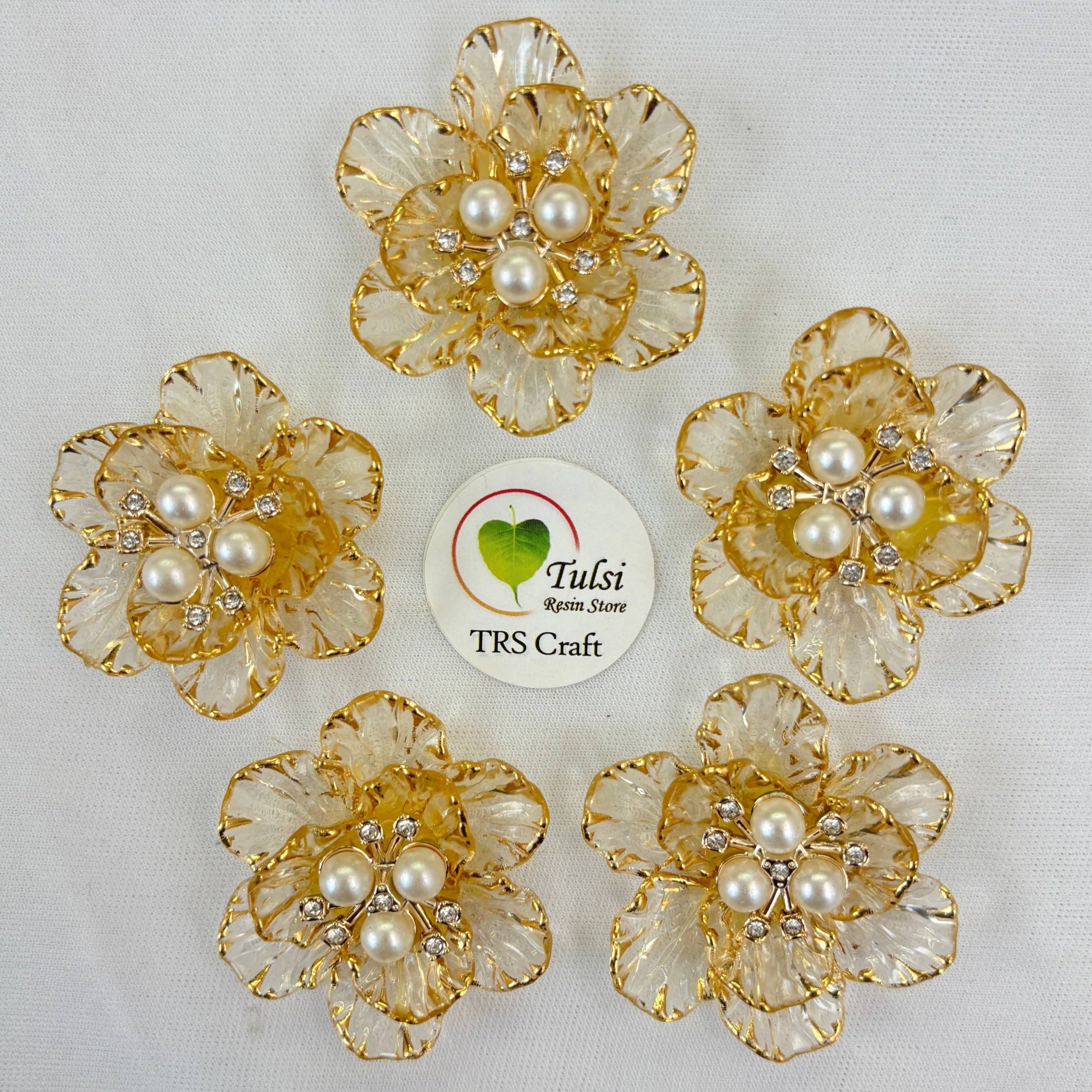 Colourful Plastic Flower (A)