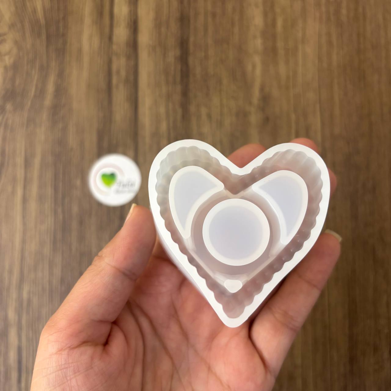 Heart Candle Holder Mould