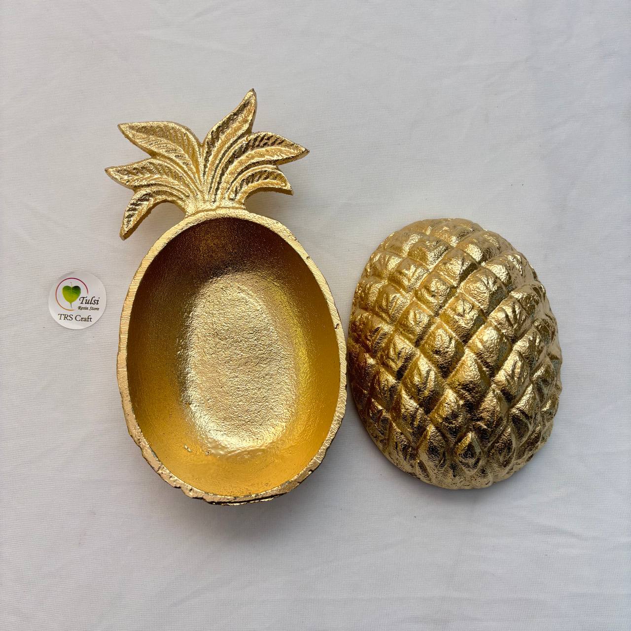 Metal Urli Bowl (A007) - Pineapple
