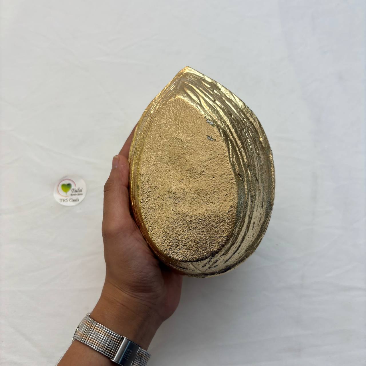 Metal Urli Bowl (A006) - Walnut