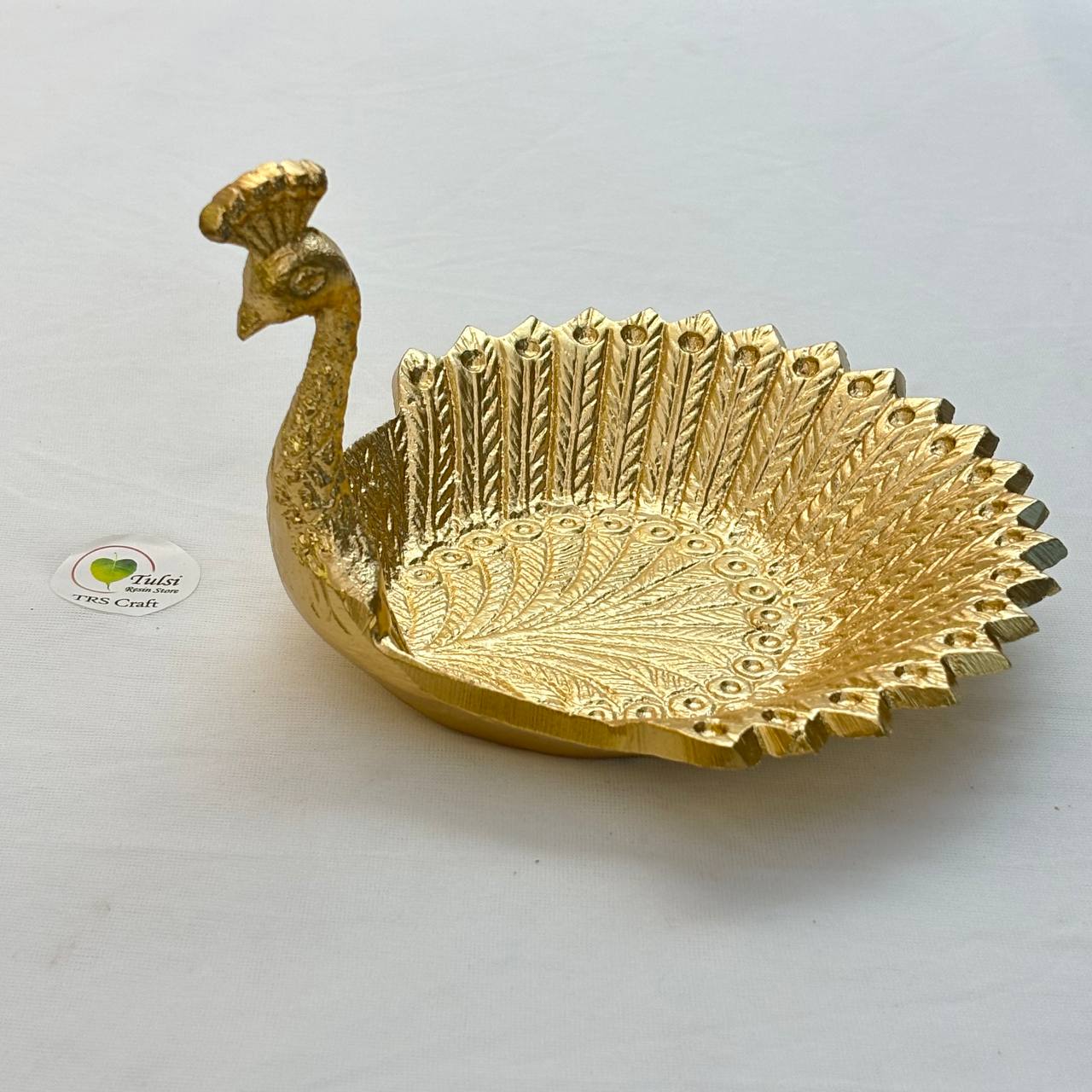 Metal Urli Bowl (A008) - Peacock
