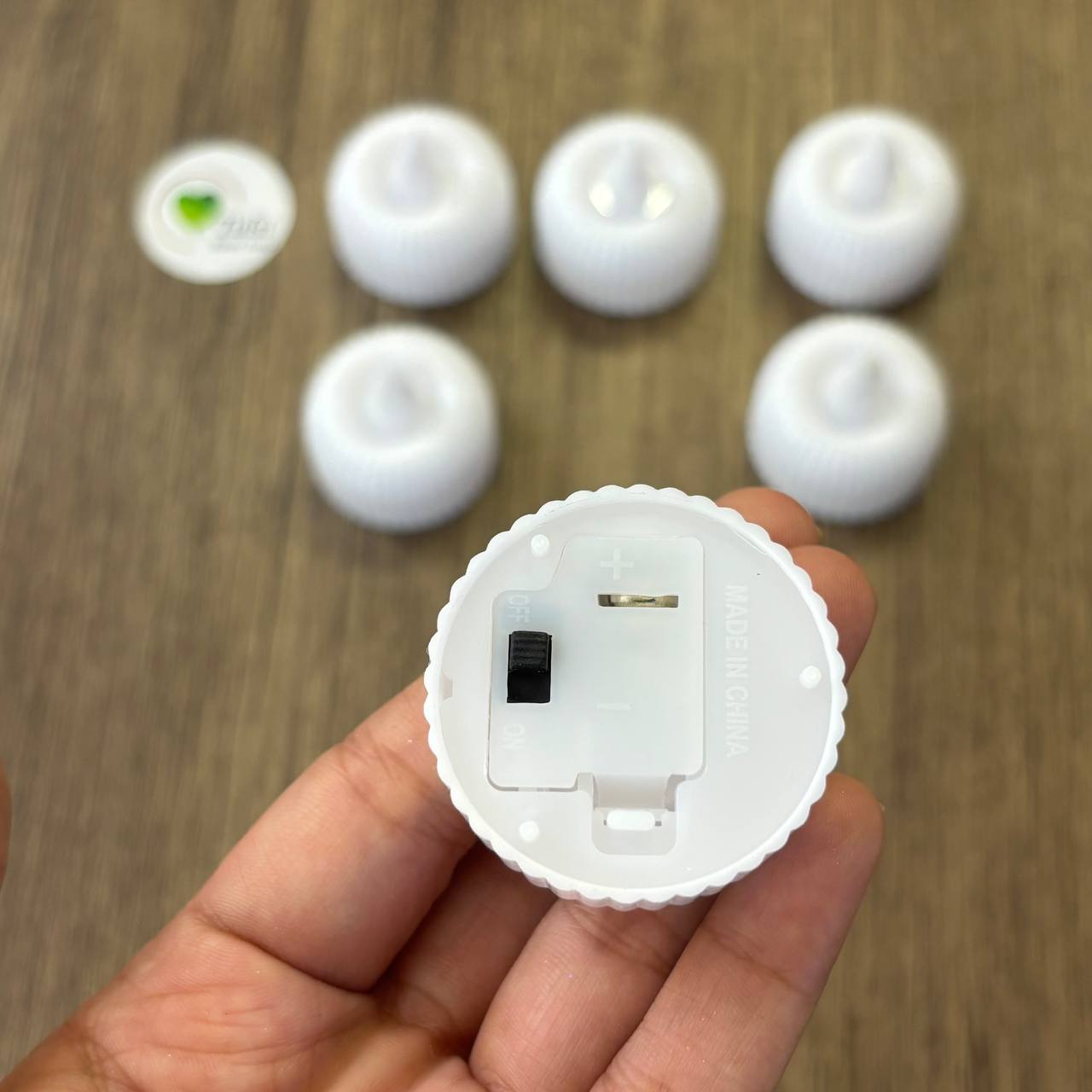 Designer LED T-Light Candles (6pc)