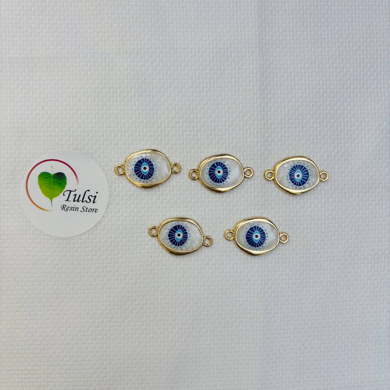 Evil Eye Charm With Two Hooks - R