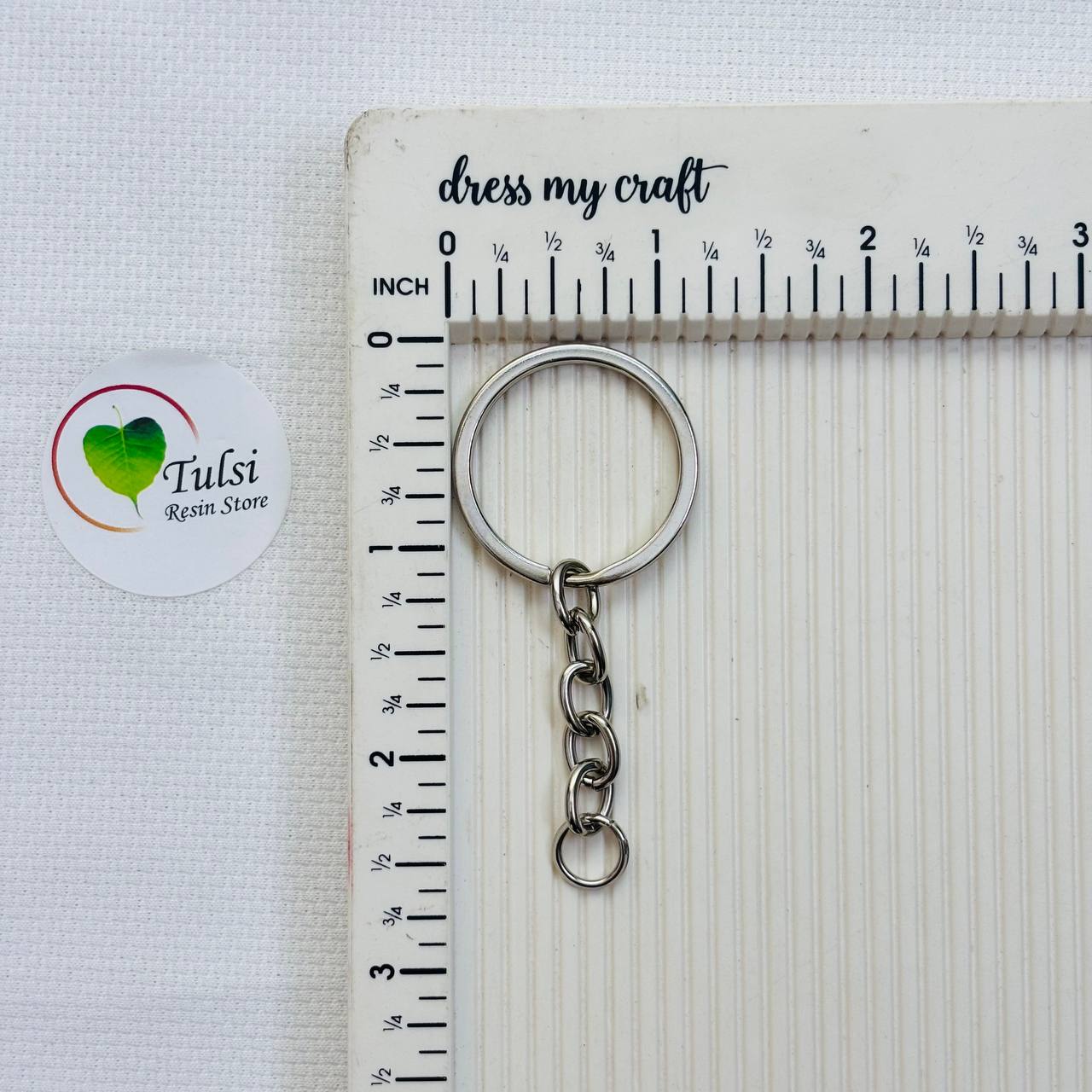 Keychain Ring With Connector (10pc)