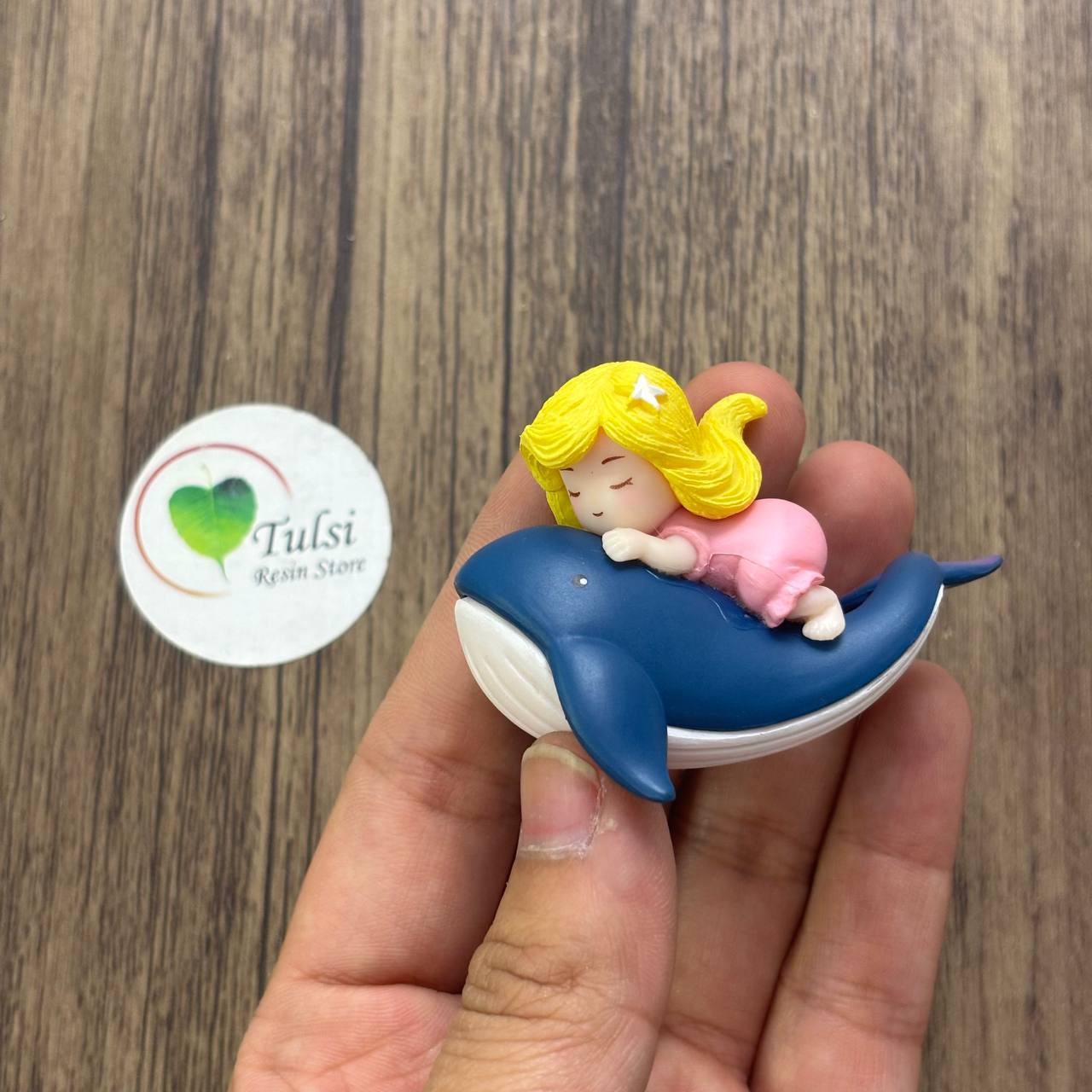 3D Whale Miniature (E)