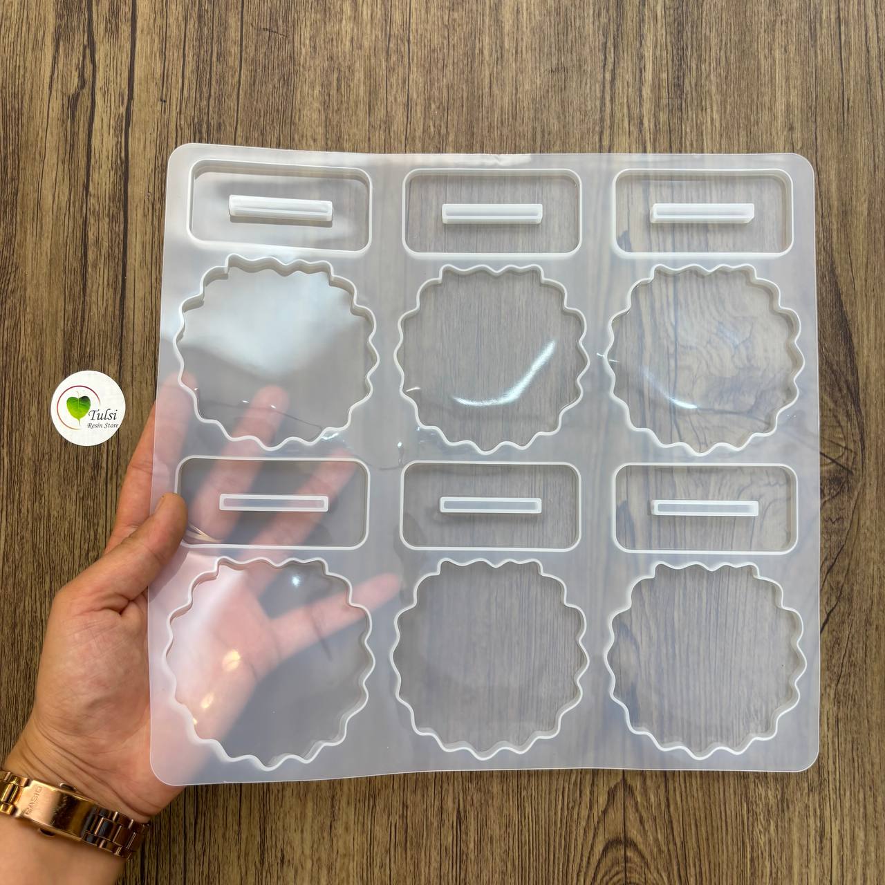 Round Frame With Stand Mould (A) - 6 Cavity