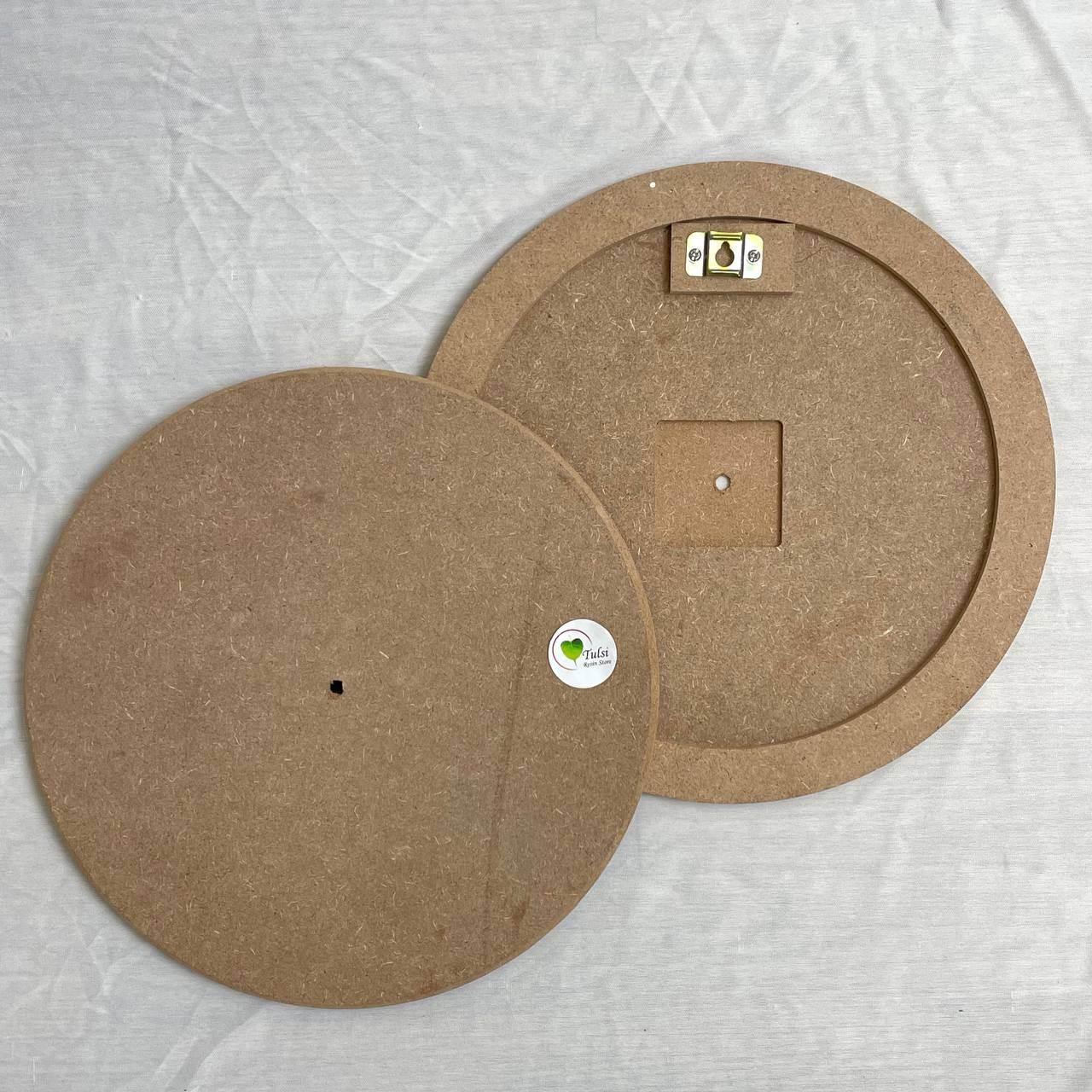 MDF Rounded Edge Clock Base