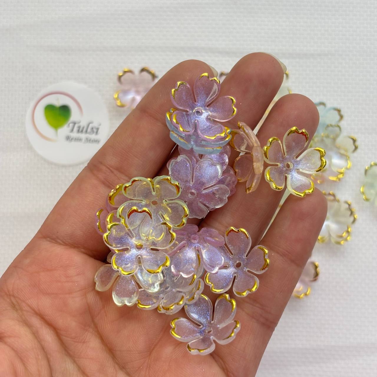 Colourful Plastic Flower (G)