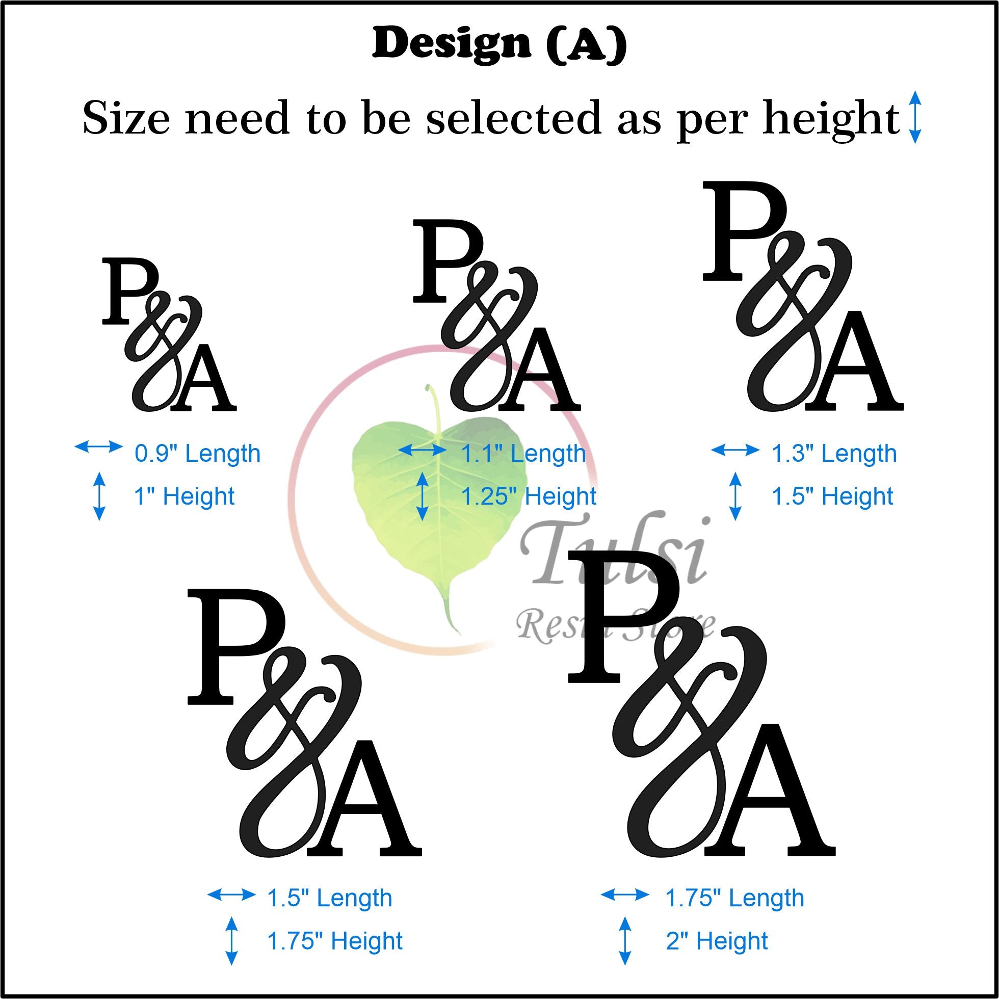 Custom Metal Sticker - Logo Design