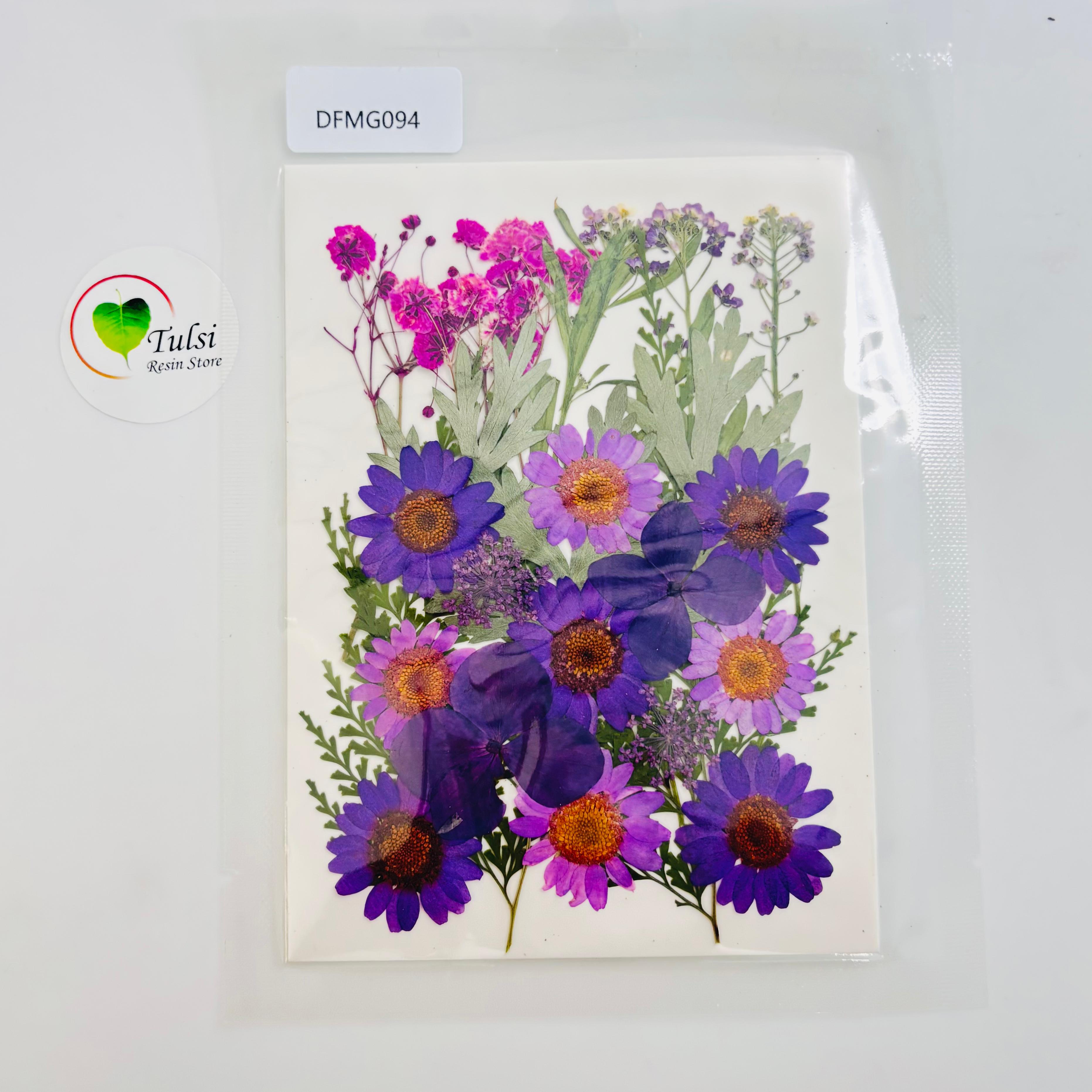 Pressed Flower Sheet Code - C