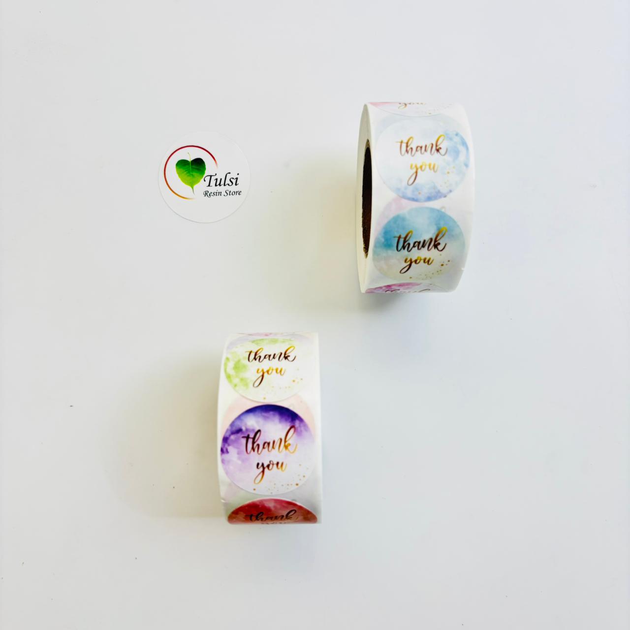 Thankyou Sticker Roll Code -F