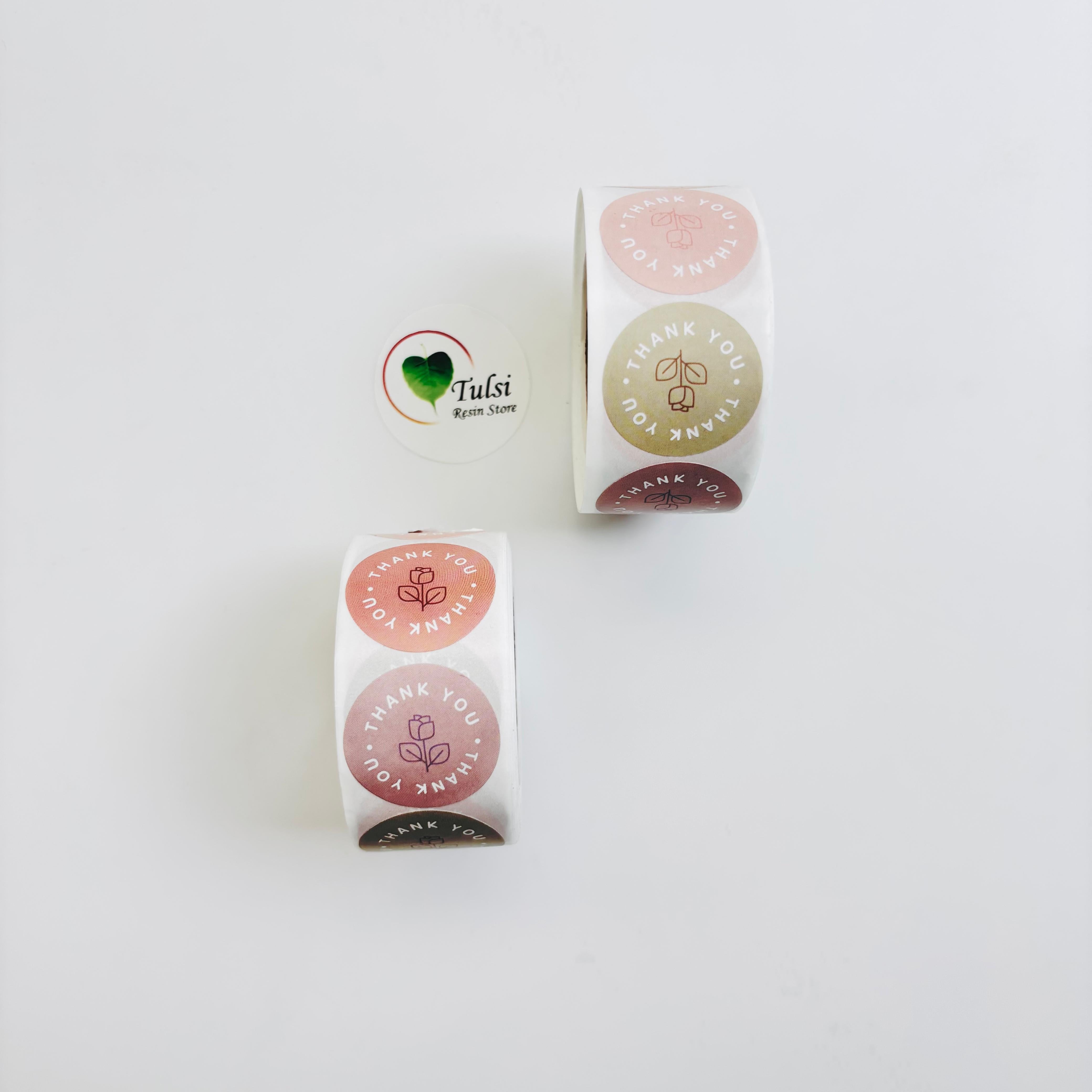 Thankyou Sticker Roll Code -J