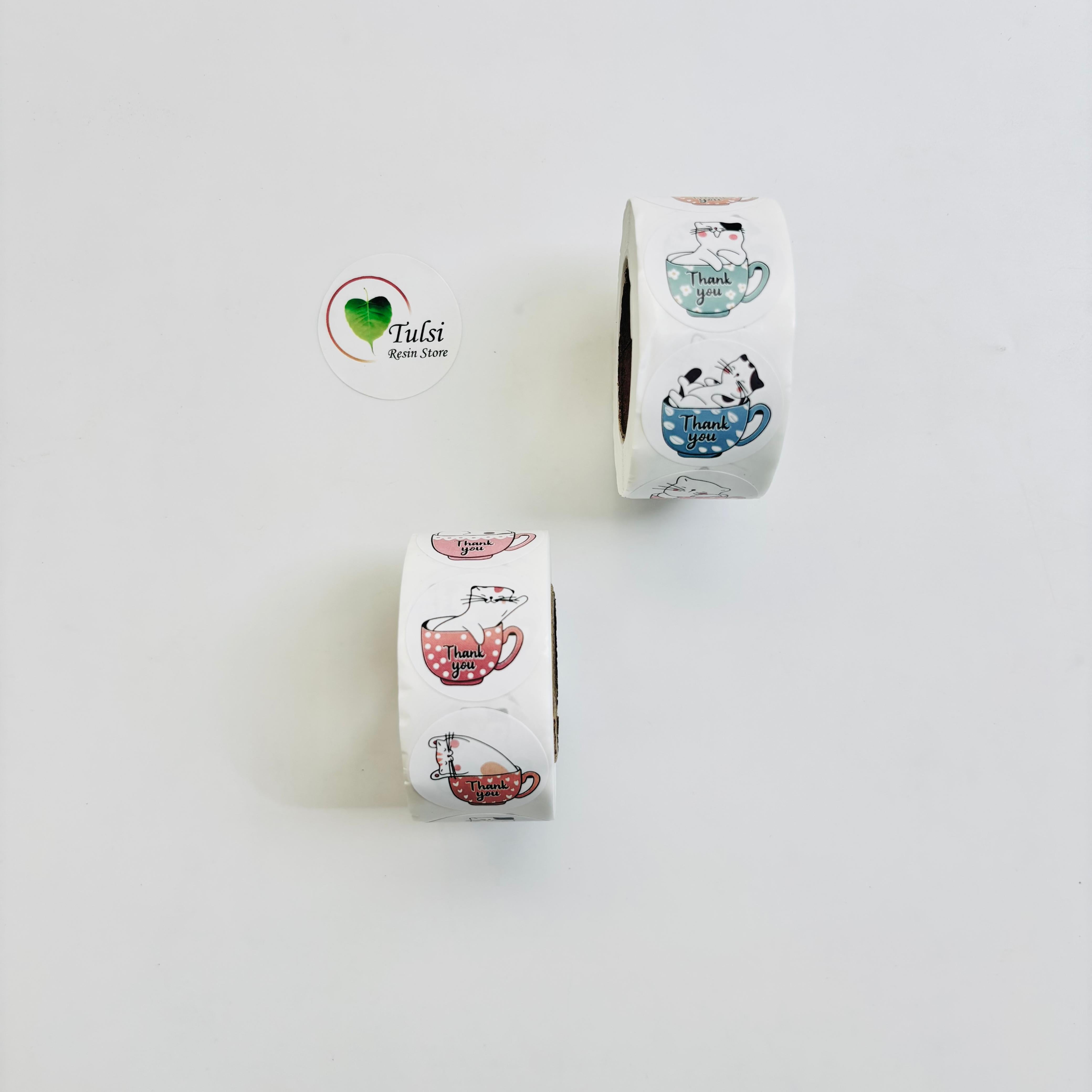 Thankyou Sticker Roll Code -H