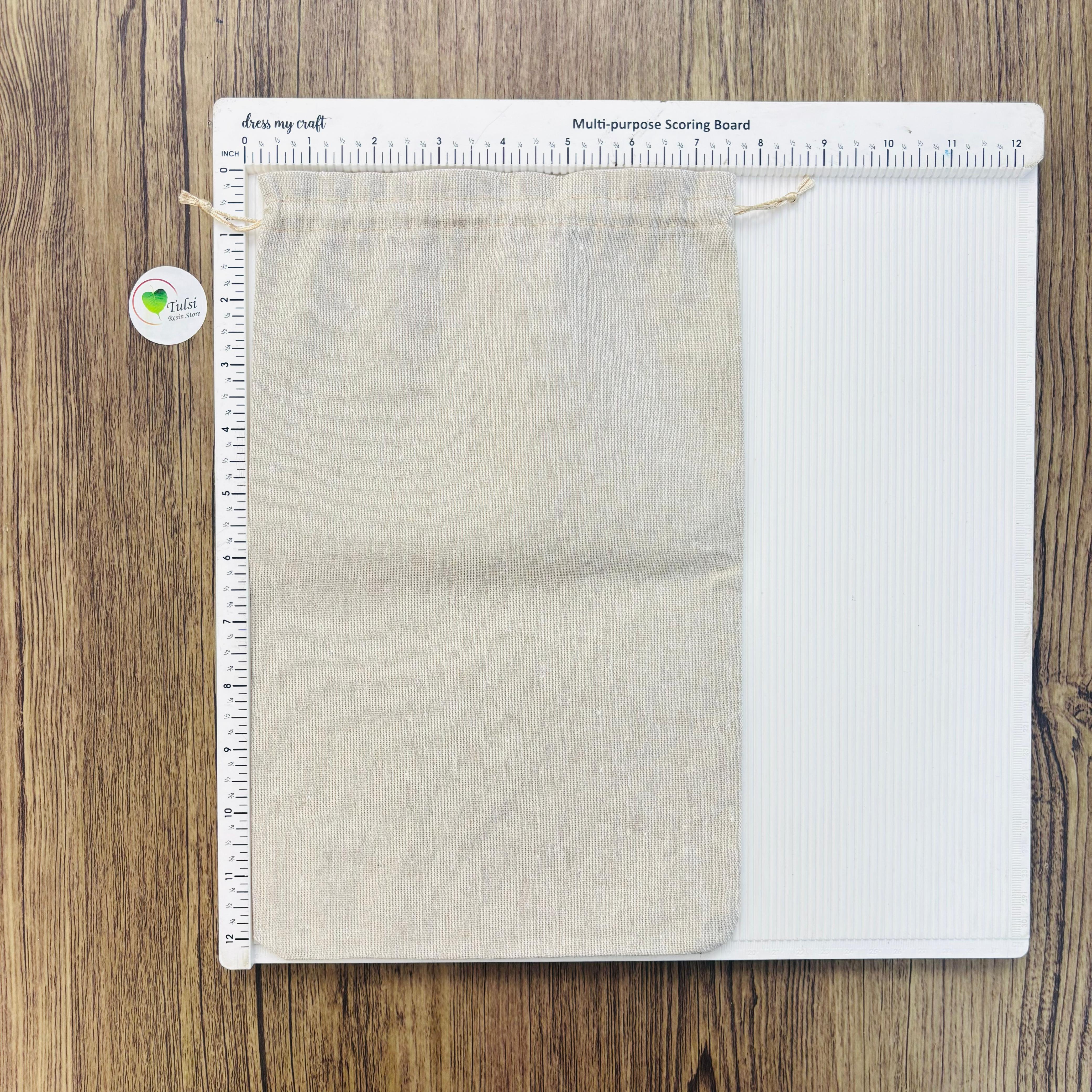 Jute Potli For Packing (5Pc)