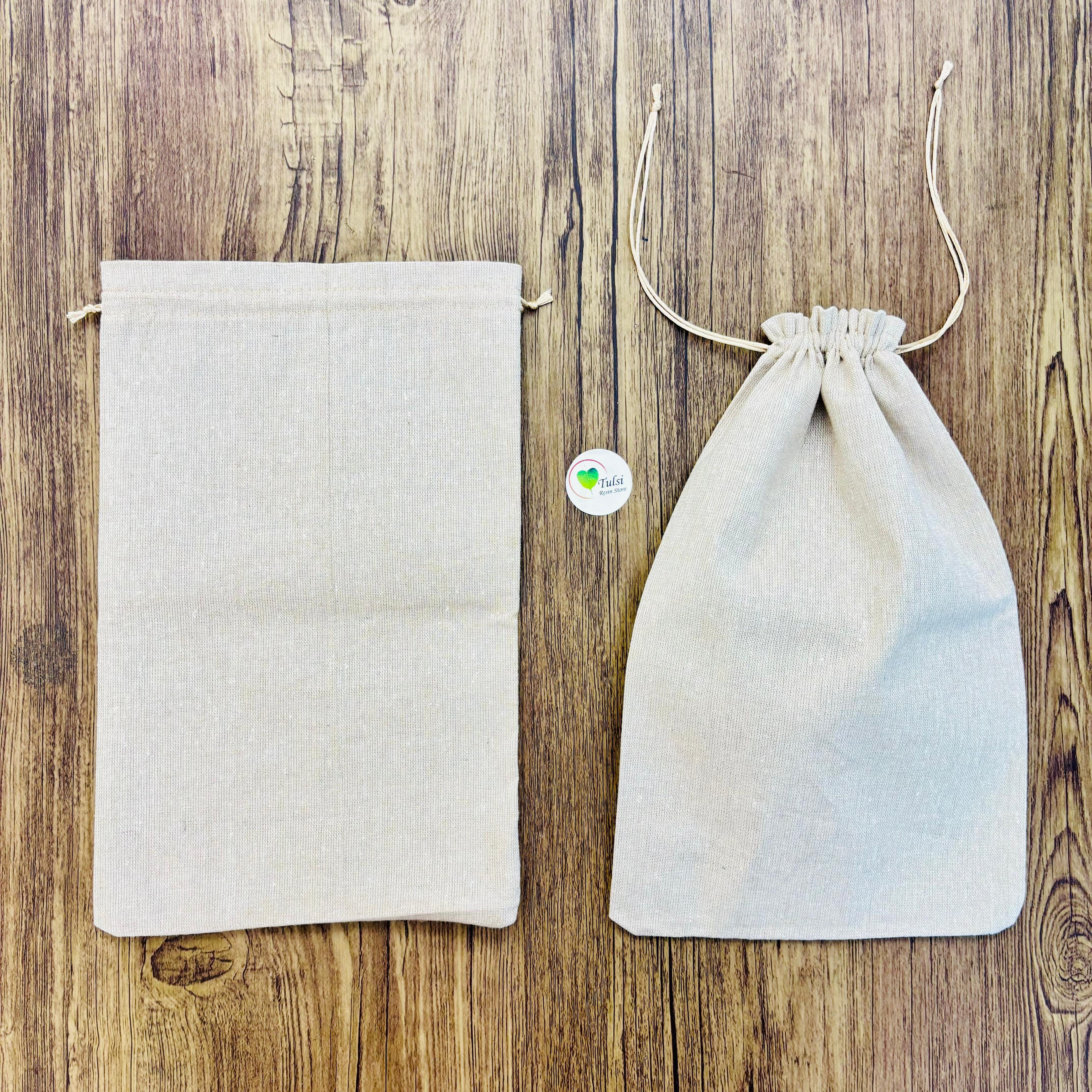 Jute Potli For Packing (5Pc)