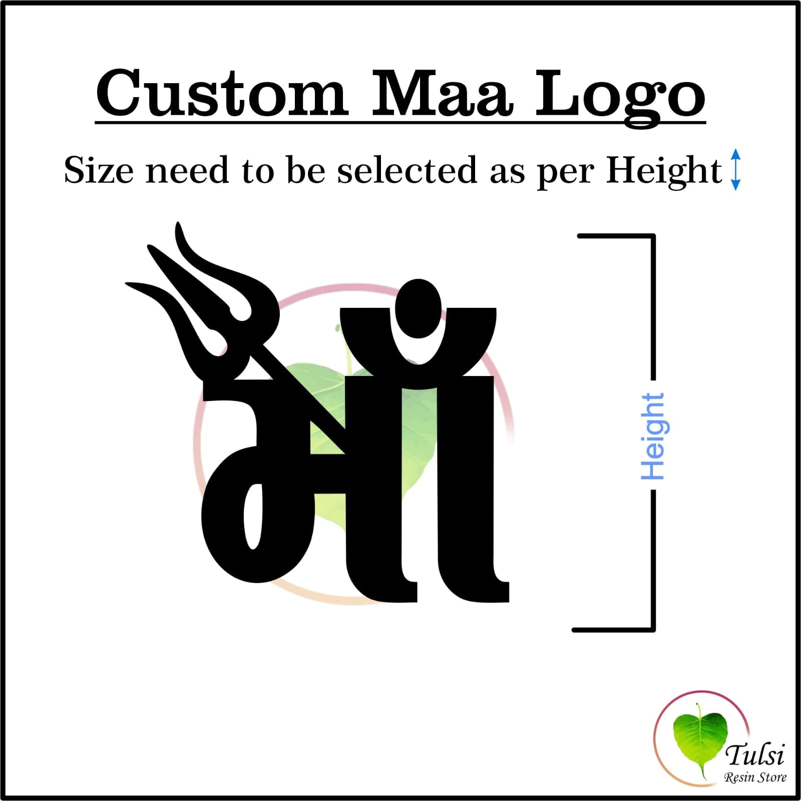 Custom Acrylic - Maa Logo