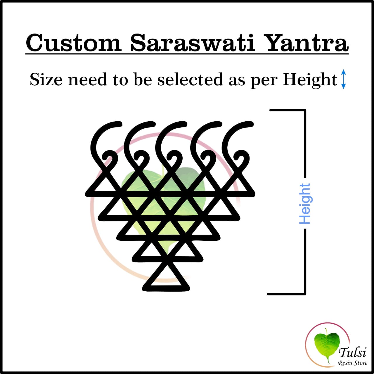 Custom Acrylic - Saraswati Yantra