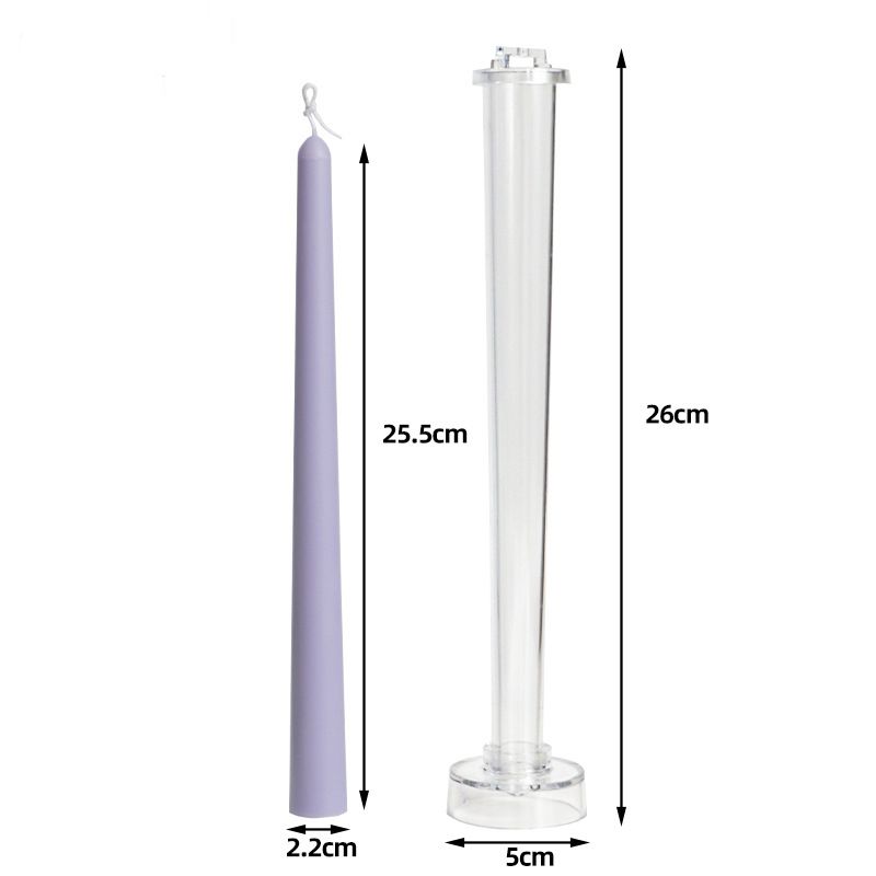 Acrylic Pillar Candle Mould (A01)