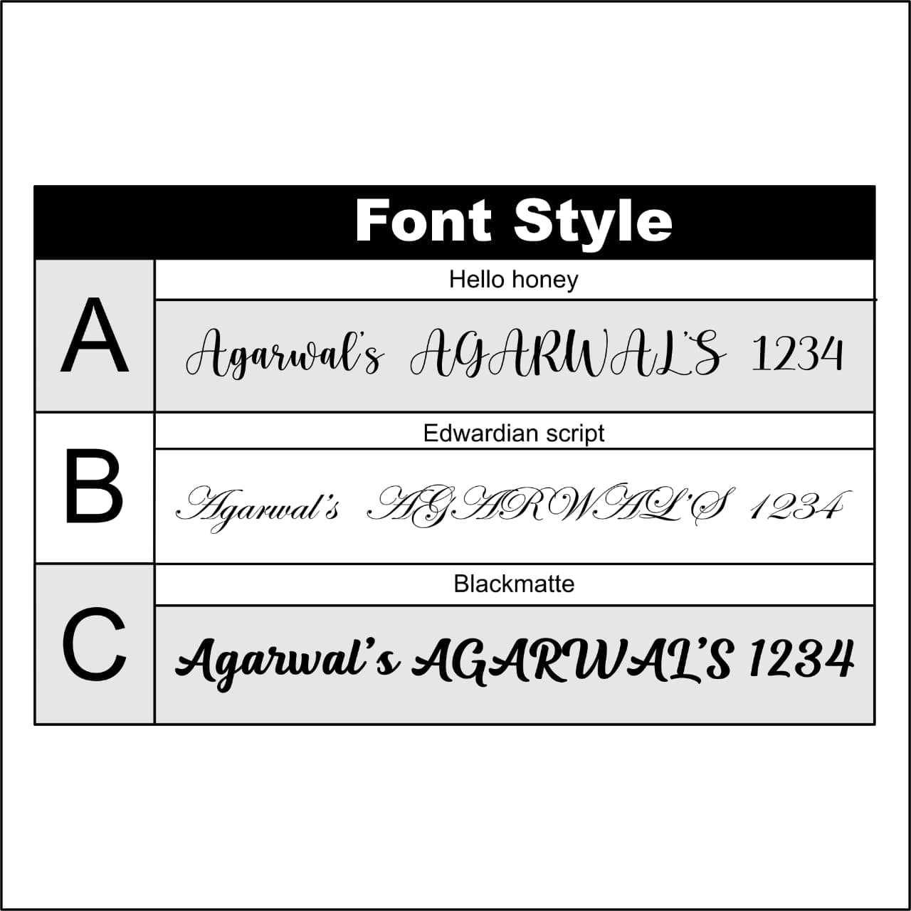 Custom Metal Sticker - Couple Platter (Name+Date)