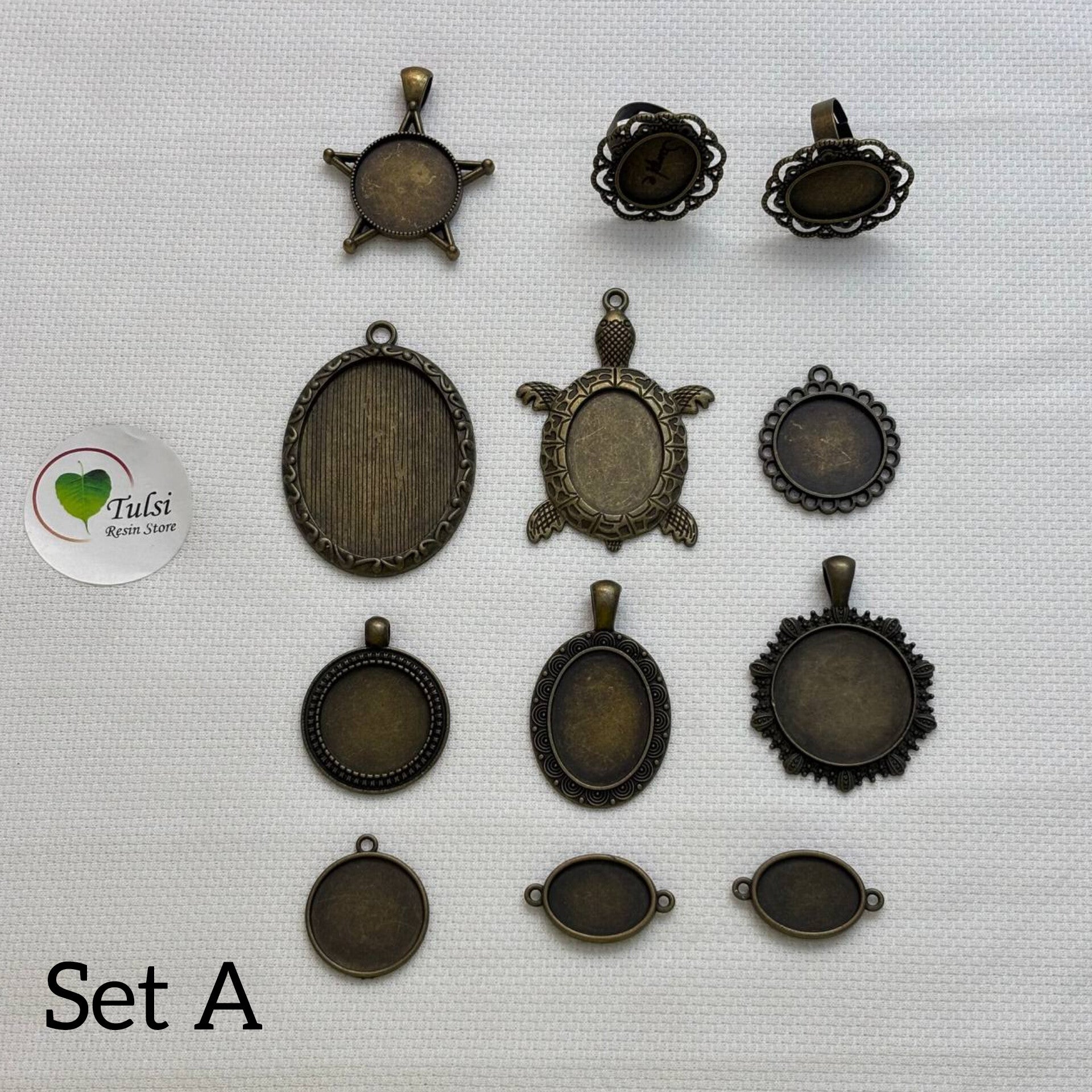 Antique Bazels (Set of 12)