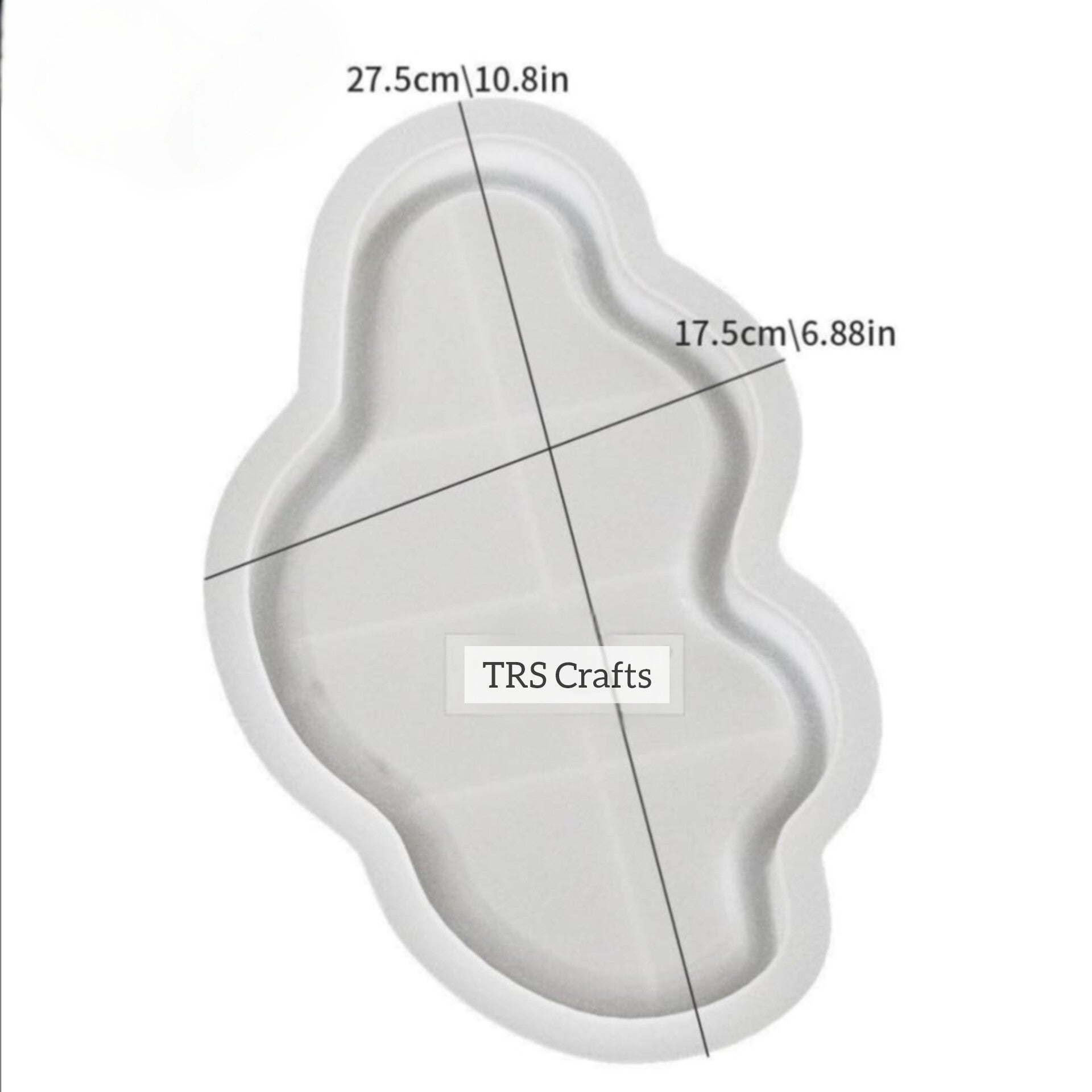 Uneven Tray/ Platter Mould