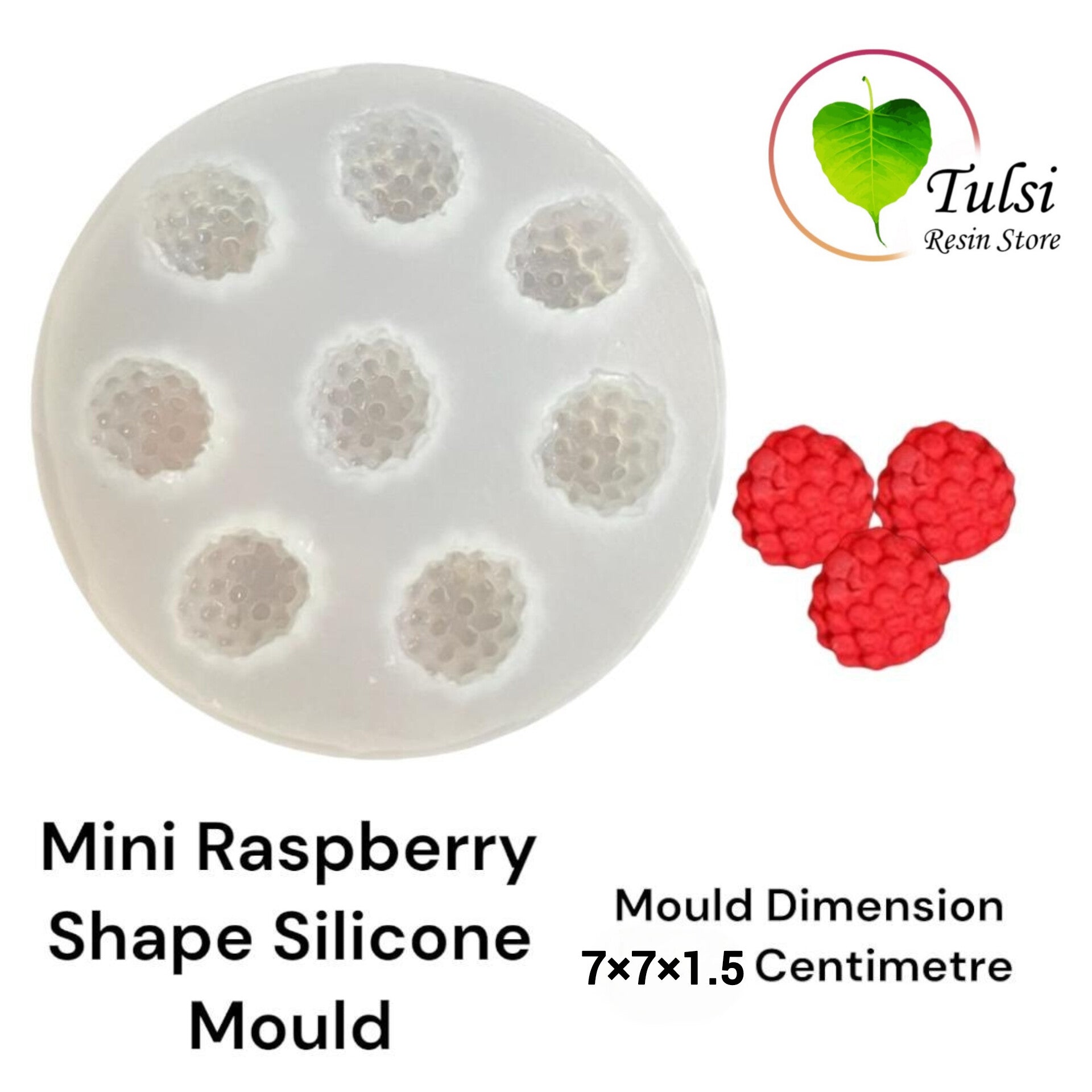 Raspberry Candle Mould - 8 Cavity (HM)