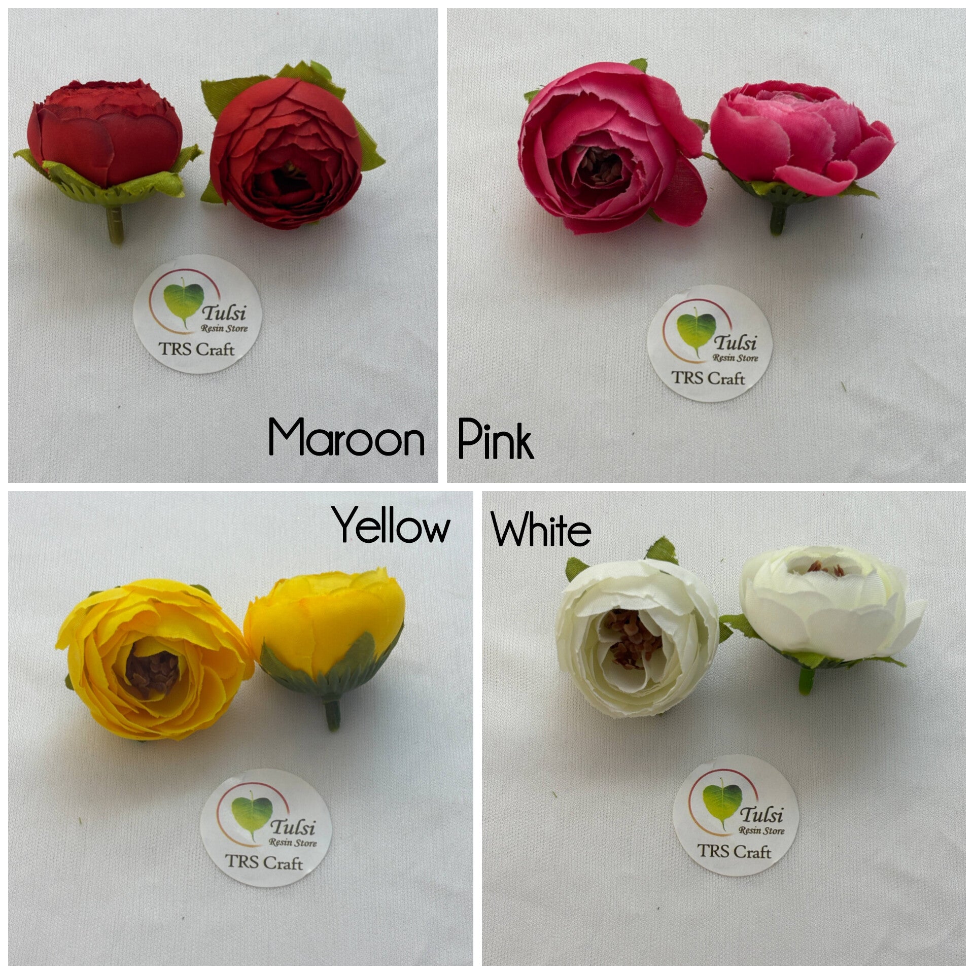 Peony Artificial Flower (5 Pcs)