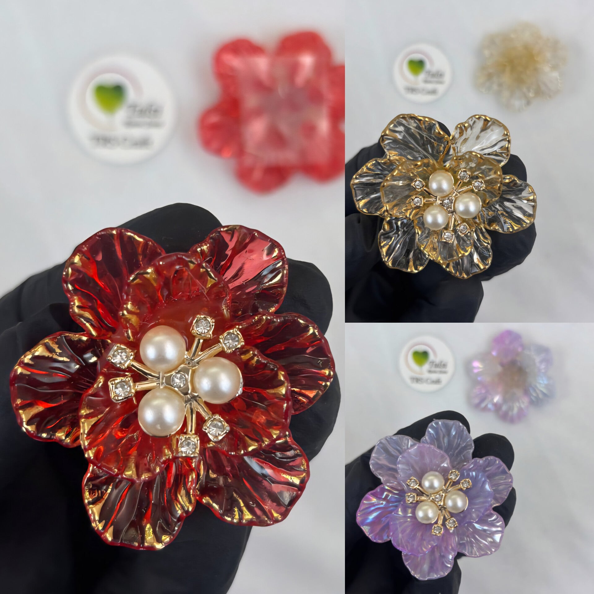 Colourful Plastic Flower (A)