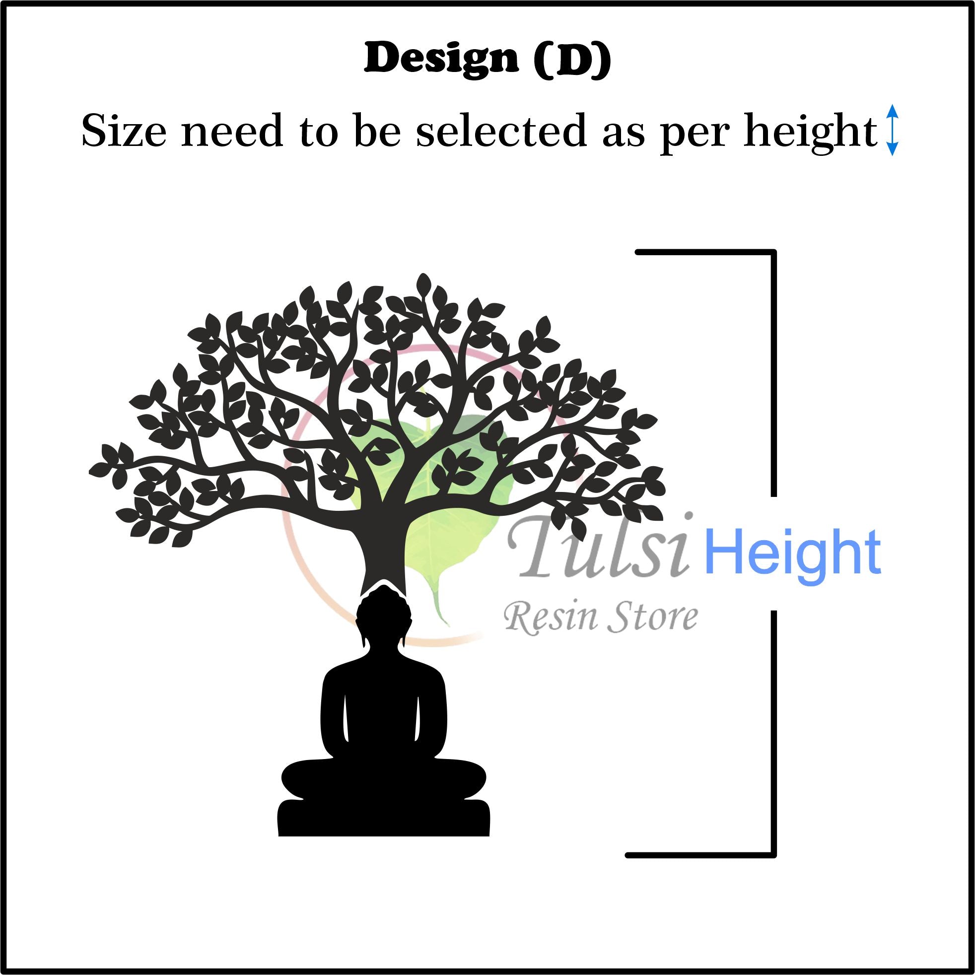 Custom Acrylic Mahaveer Swami - Design D