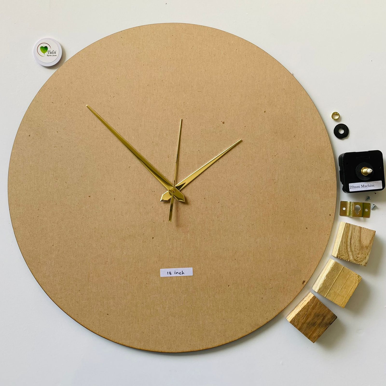 MDF Clock Set