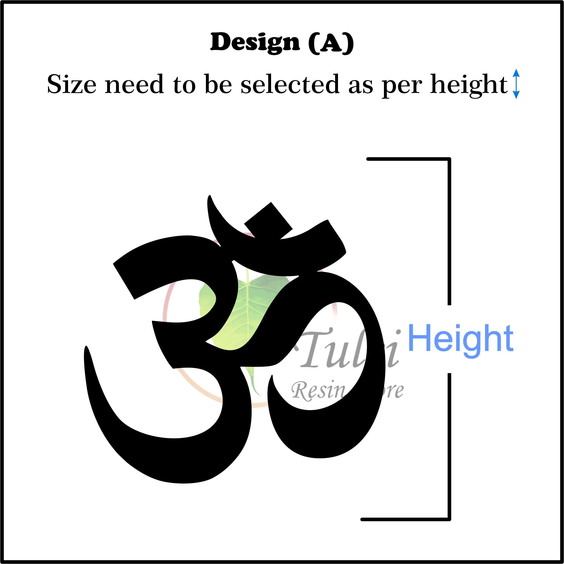 Custom Acrylic - Om Logo