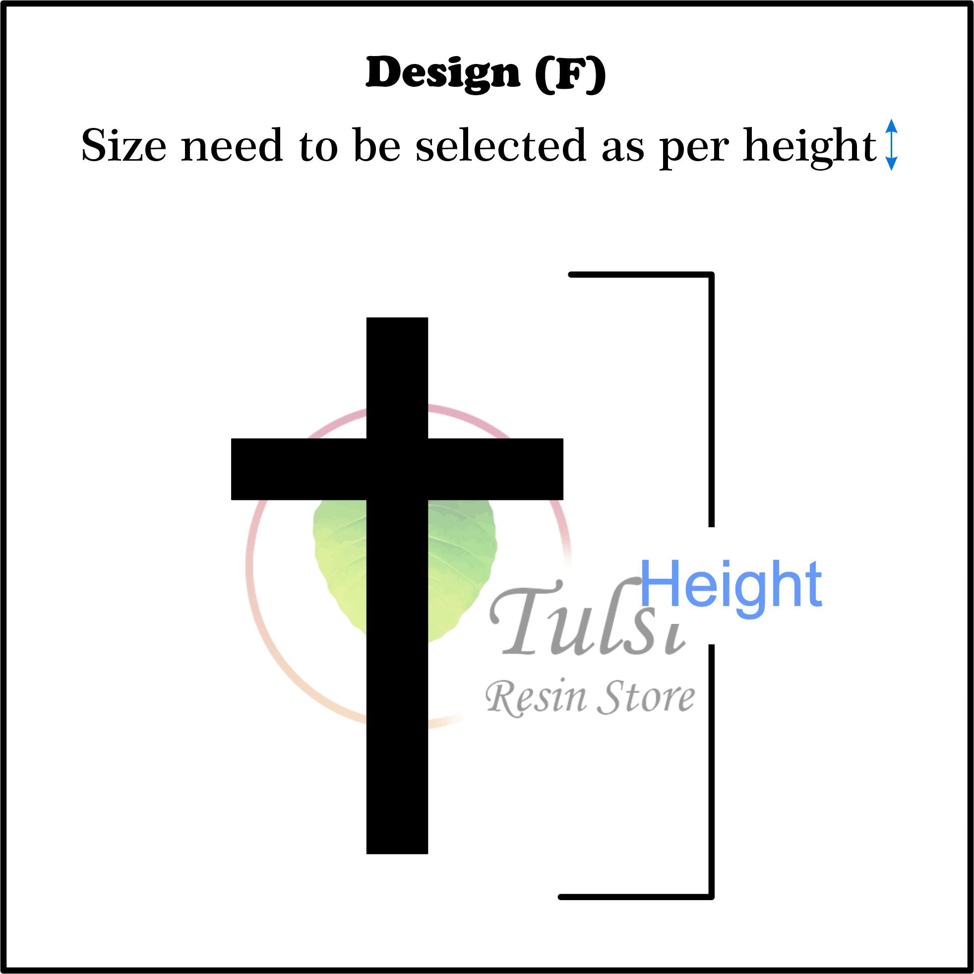 Custom Acrylic - Christian Cross Logo