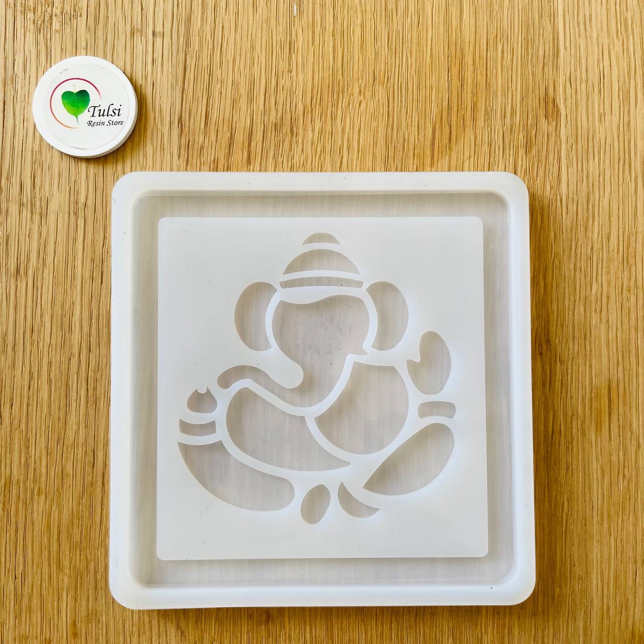 Small Engraved Ganesh Frame Mould (A)