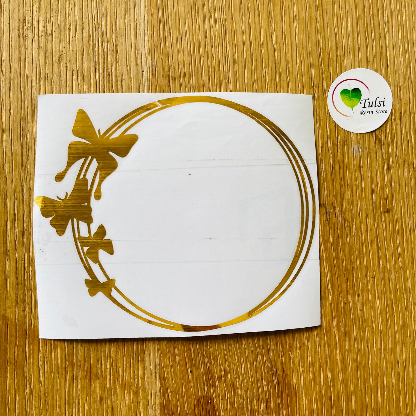 Vinyl Sticker - Ring Design (D)