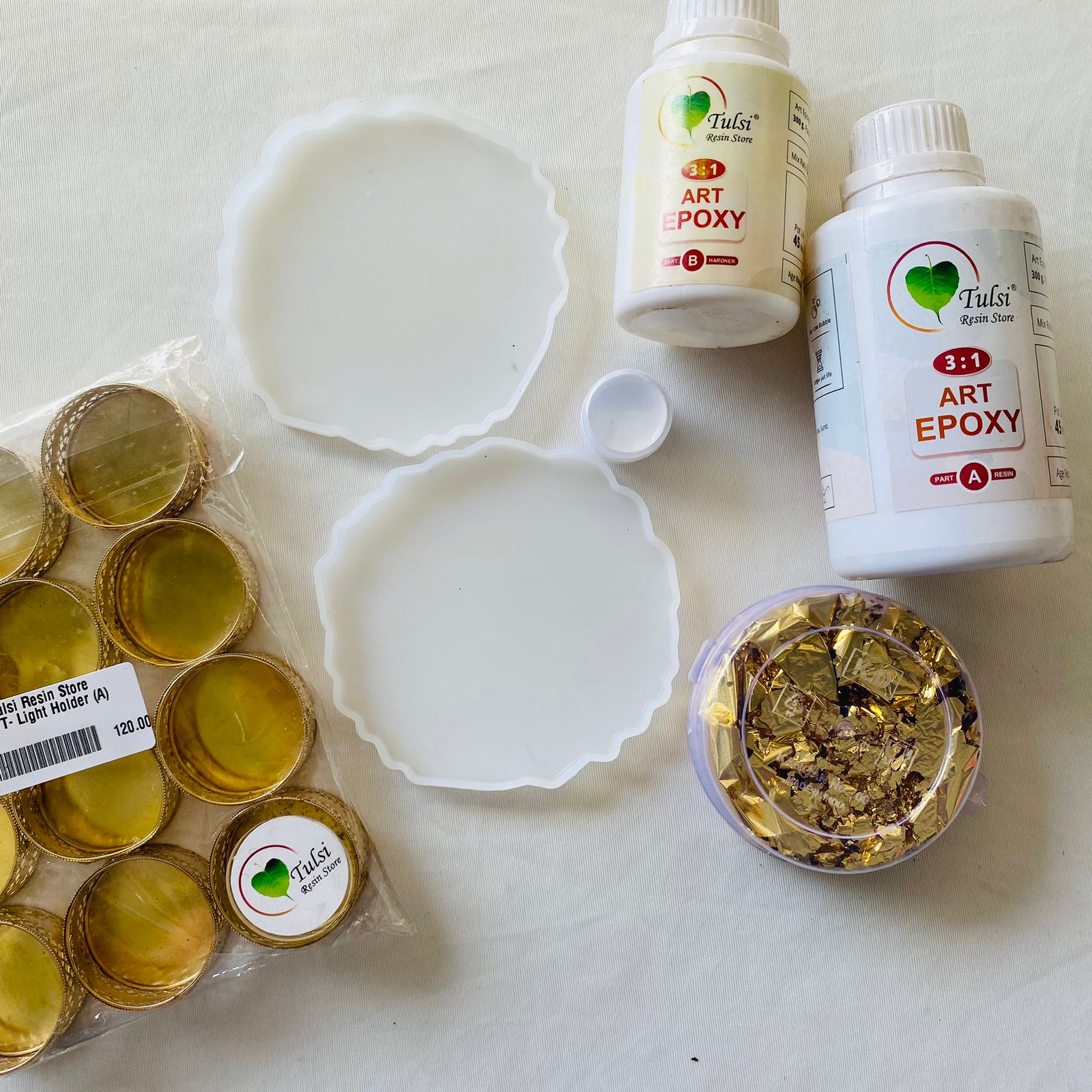 DIY T-Light Holder Kit - (A)