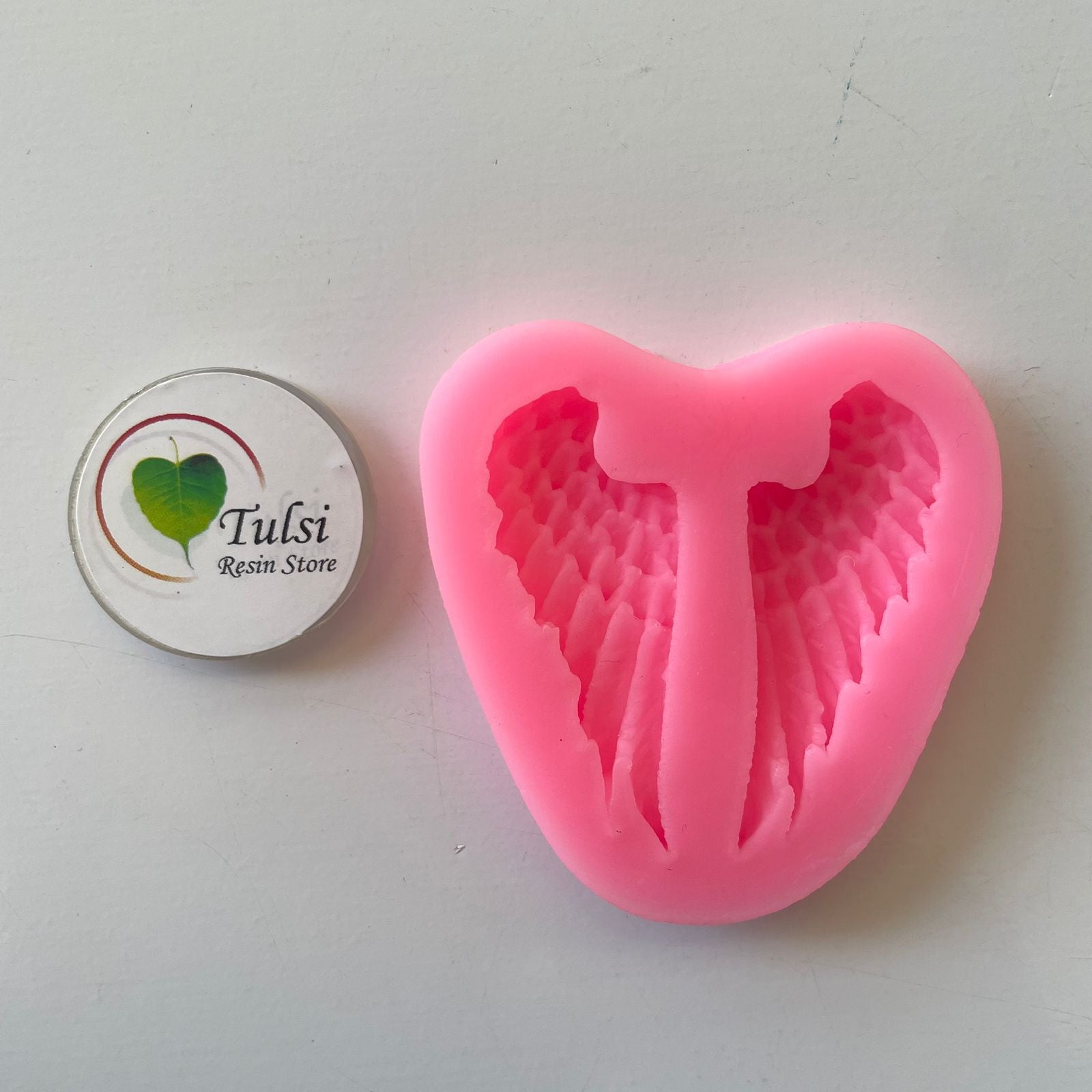 Pink Angel Wings Mould