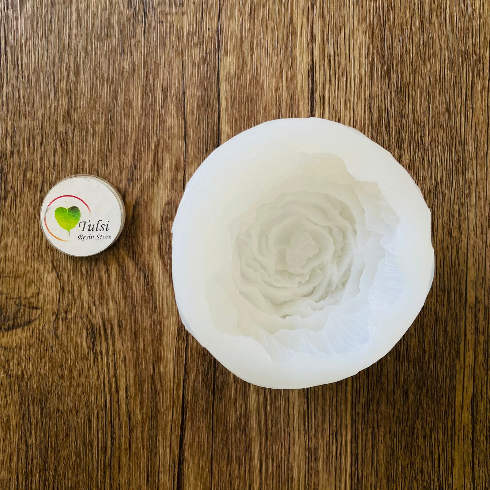 Peony Flower Candle Mould (A) - 9 cm