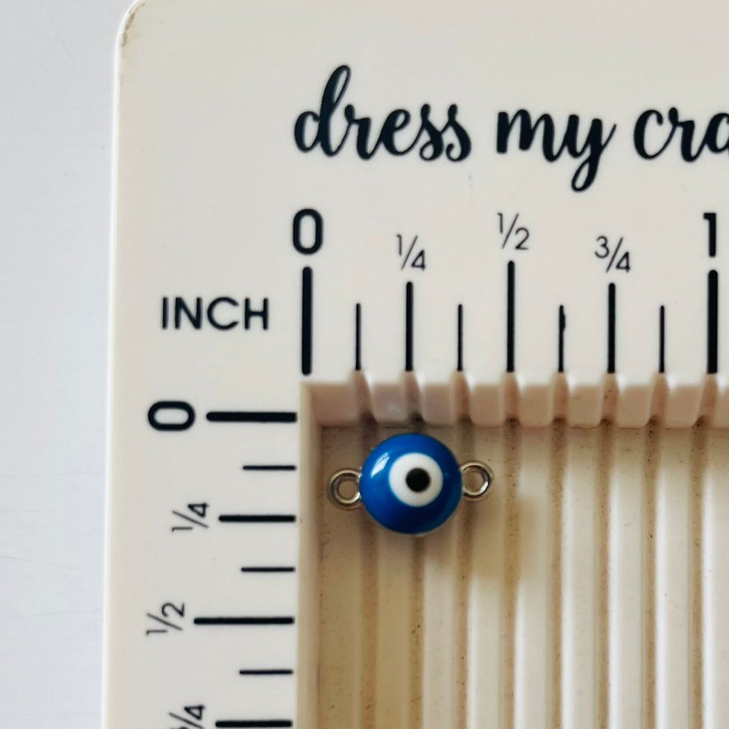 Evil Eye Charm With Two Hooks - B