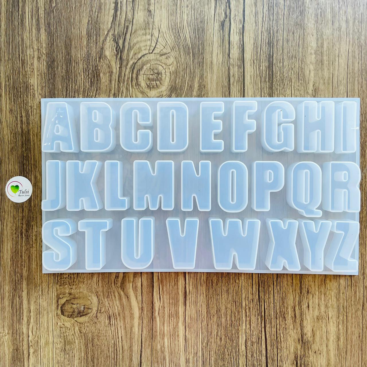 2" Deep Alphabet Mould