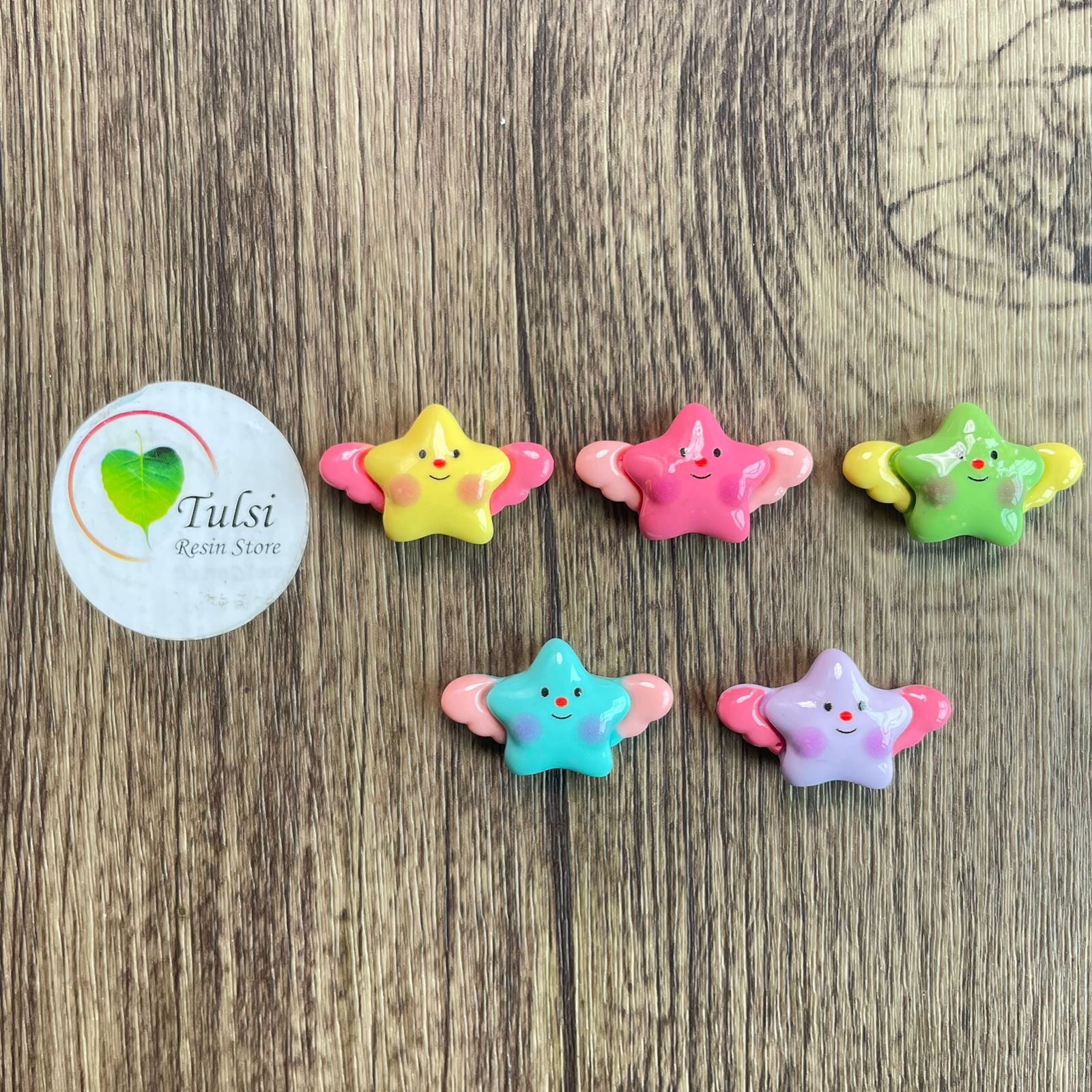 Plastic Charm (D) - Star