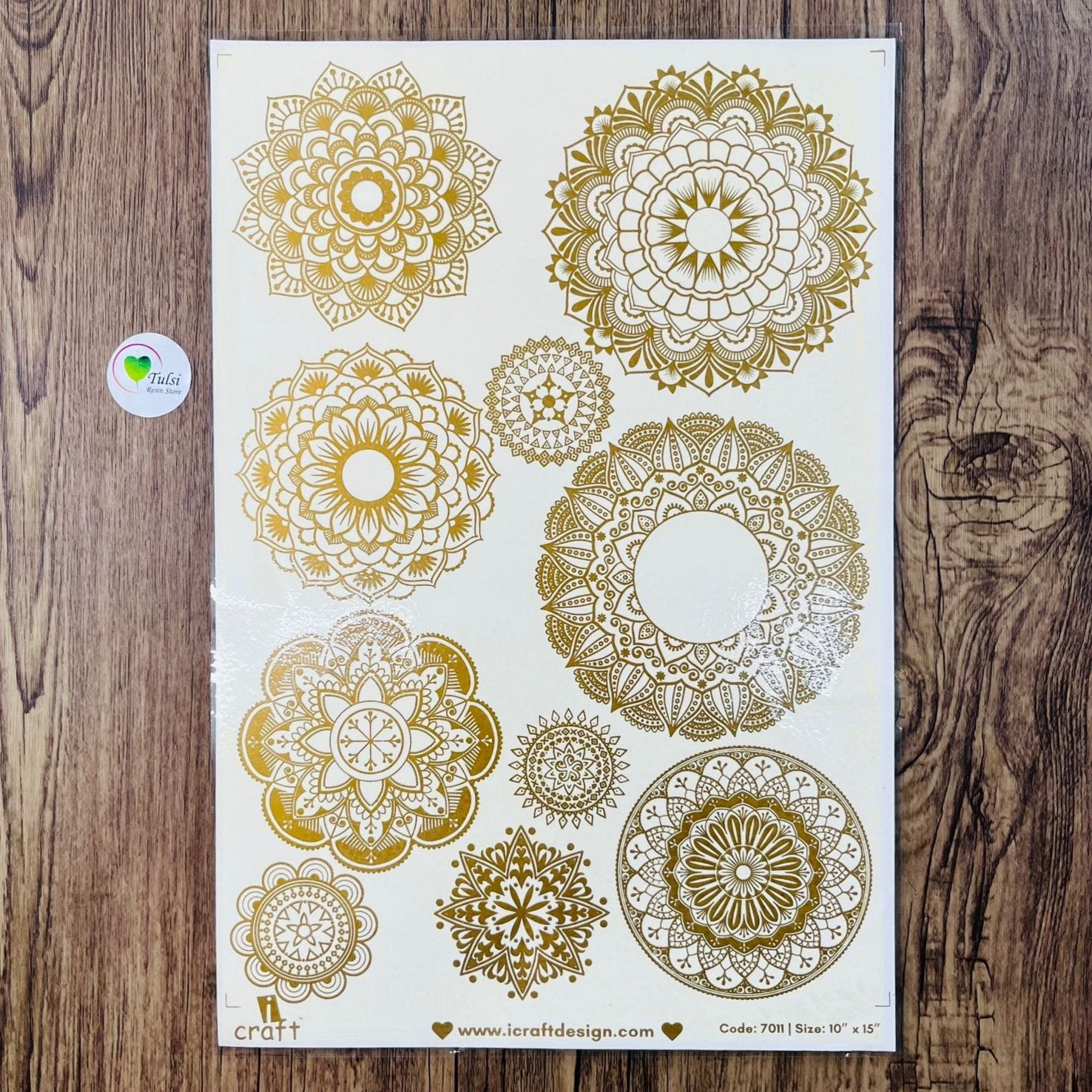 Water Transfer Sticker - Big (C)